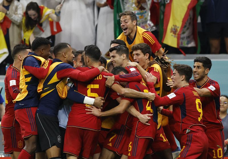 España es una de las favoritas para ganar el Mundial de Qatar 2022. (REUTERS)