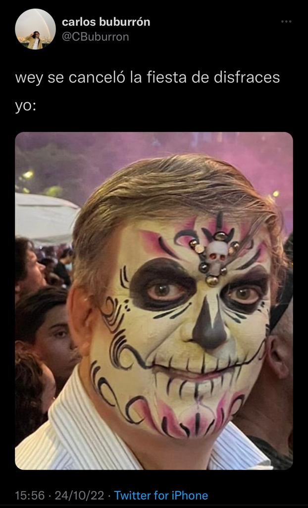 Los mejores memes que dejó Marcelo Ebrard disfrazado de calavera de Día de  Muertos - Infobae