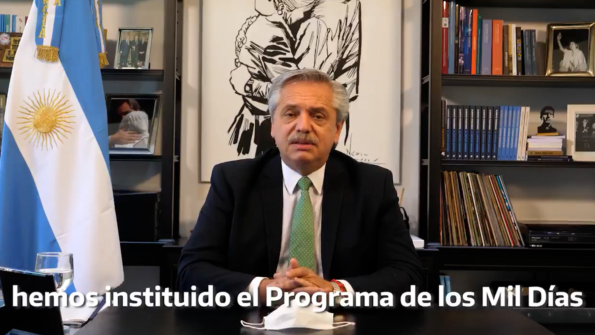 Desde su cuenta de Twitter, el presidente Alberto Fernández anunció que va a presentar un segundo proyecto de ley denominado “Plan de los mil días”