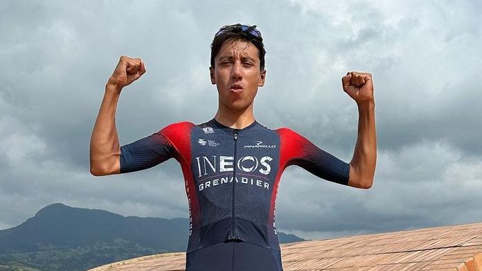 El colombiano se prepara para disputar el Tour de Francia 2023, en la que sería la primera "grande" que disputa luego de su accidente de carretera en enero de 2022 (Instagram: @eganbernal)