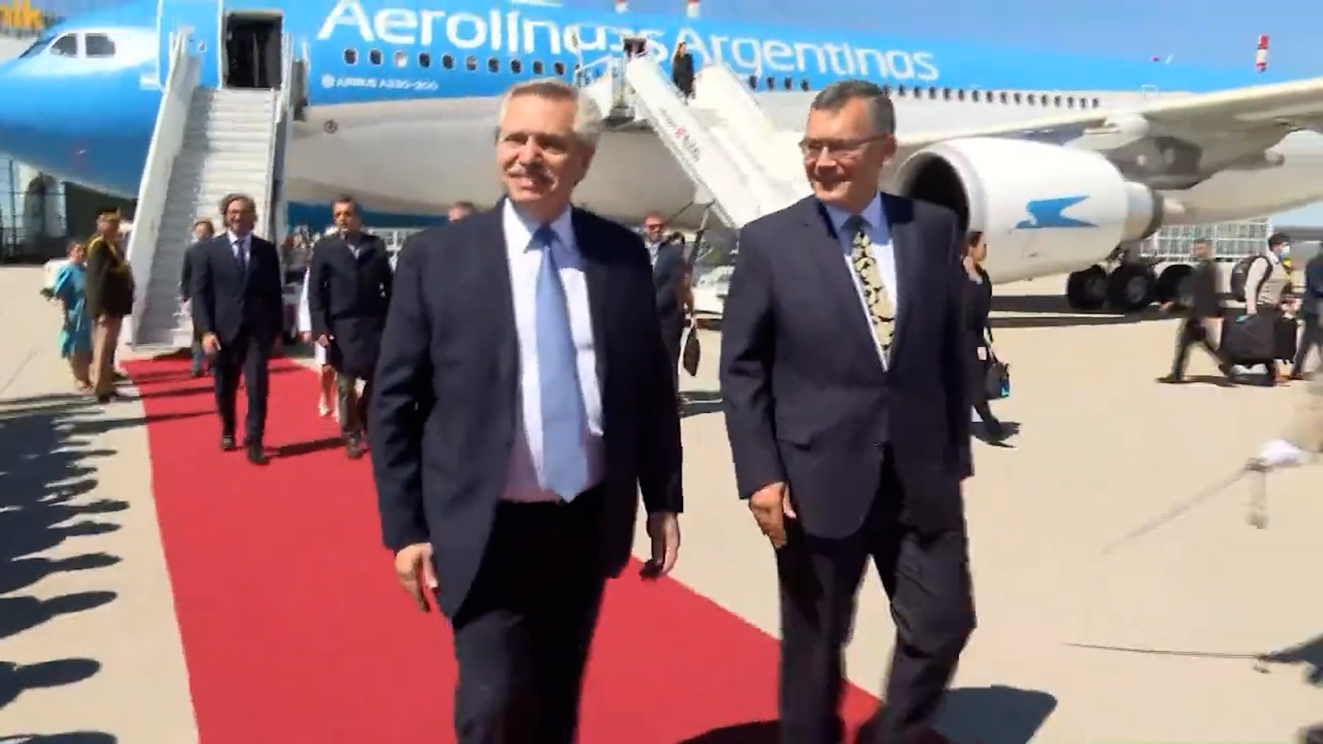 Alberto Fernández kehrt diesen Dienstag nach seiner Teilnahme am G7-Gipfel (Casa Rosada - Republik Argentinien) in das Land zurück.