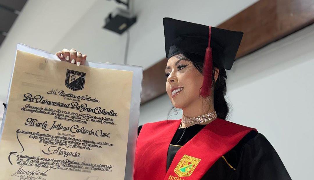 Yina Calderón ahora tiene hermana abogada: así fue la celebración