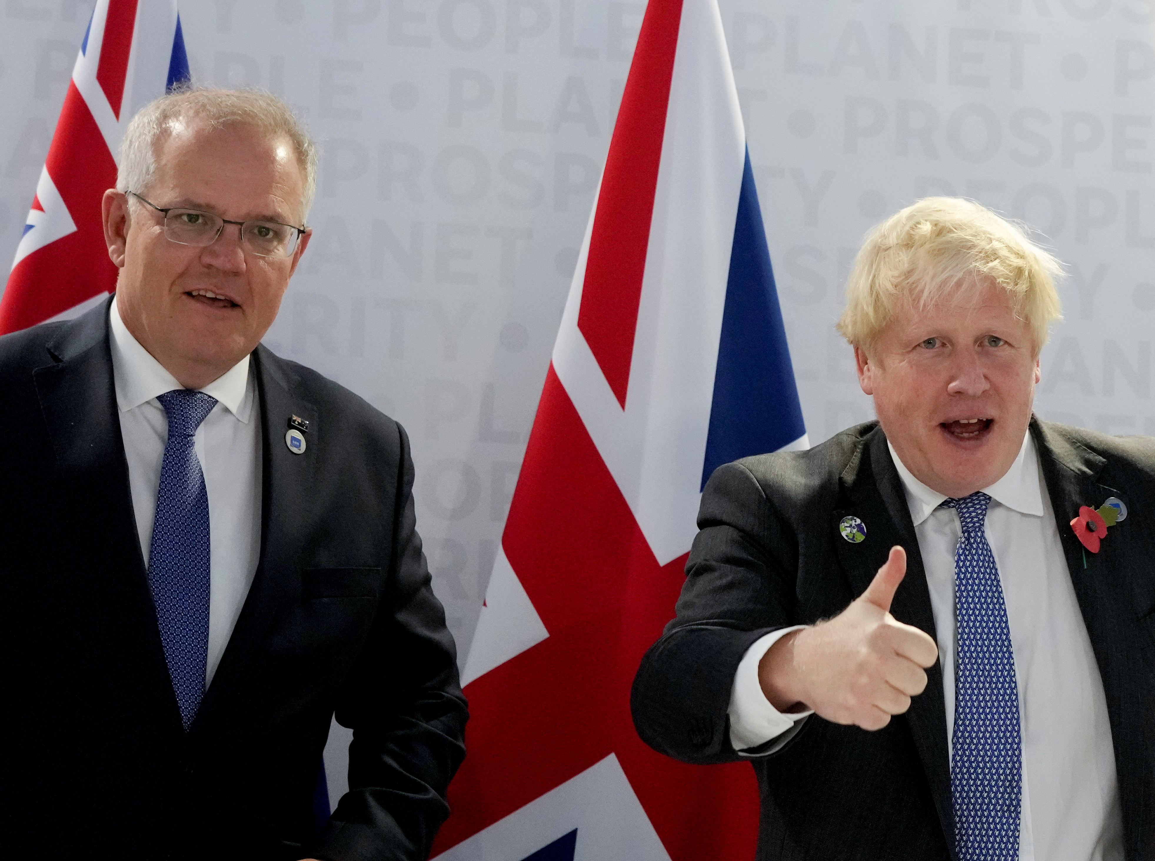 FOTO DE ARCHIVO: Reunión bilateral al margen de la cumbre del G20 en Roma, Italia, el 30 de octubre de 2021. Kirsty Wigglesworth/Pool vía REUTERS