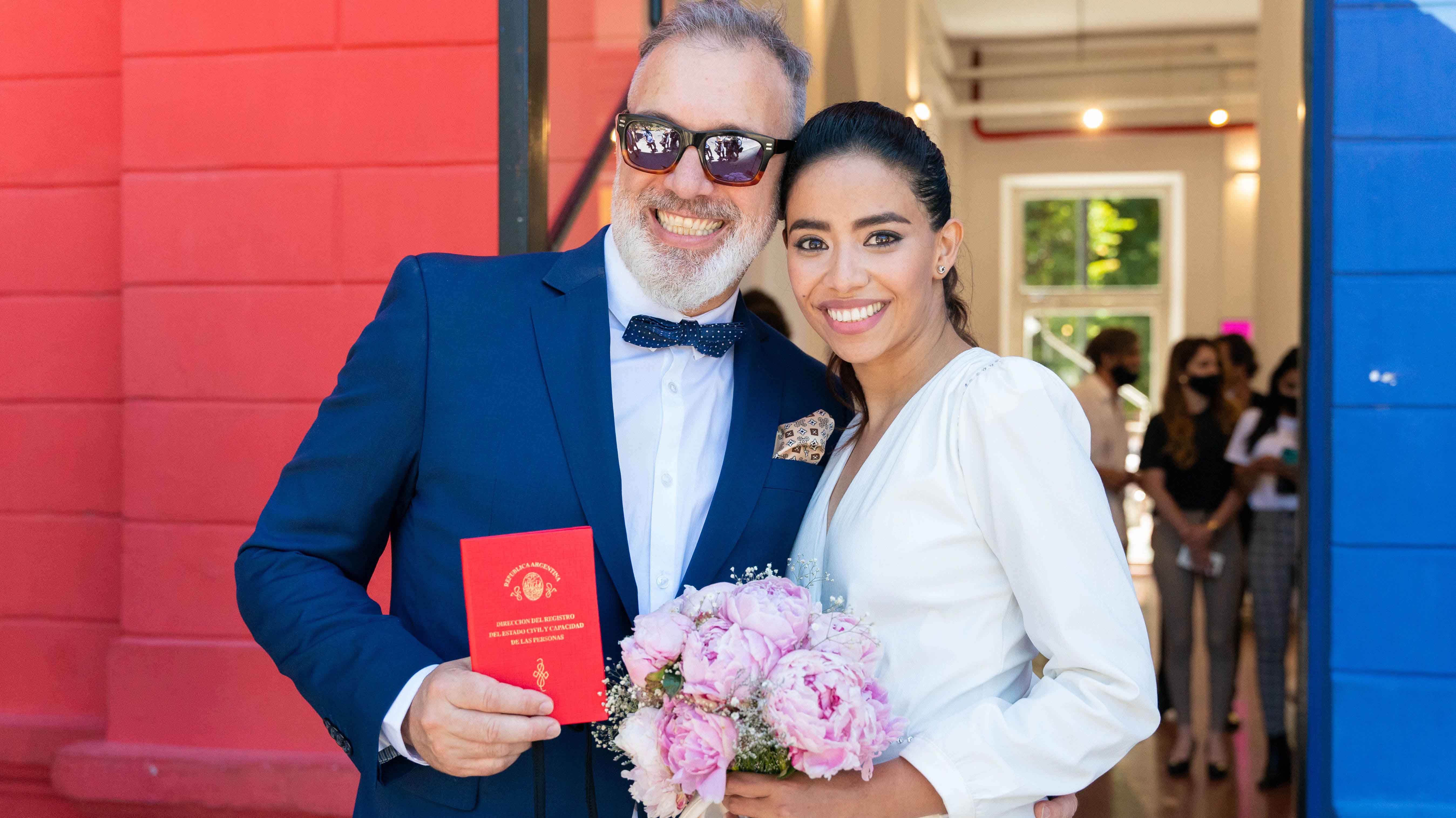 Pablo Duggan y Karen Martínez se casaron el pasado 14 de diciembre