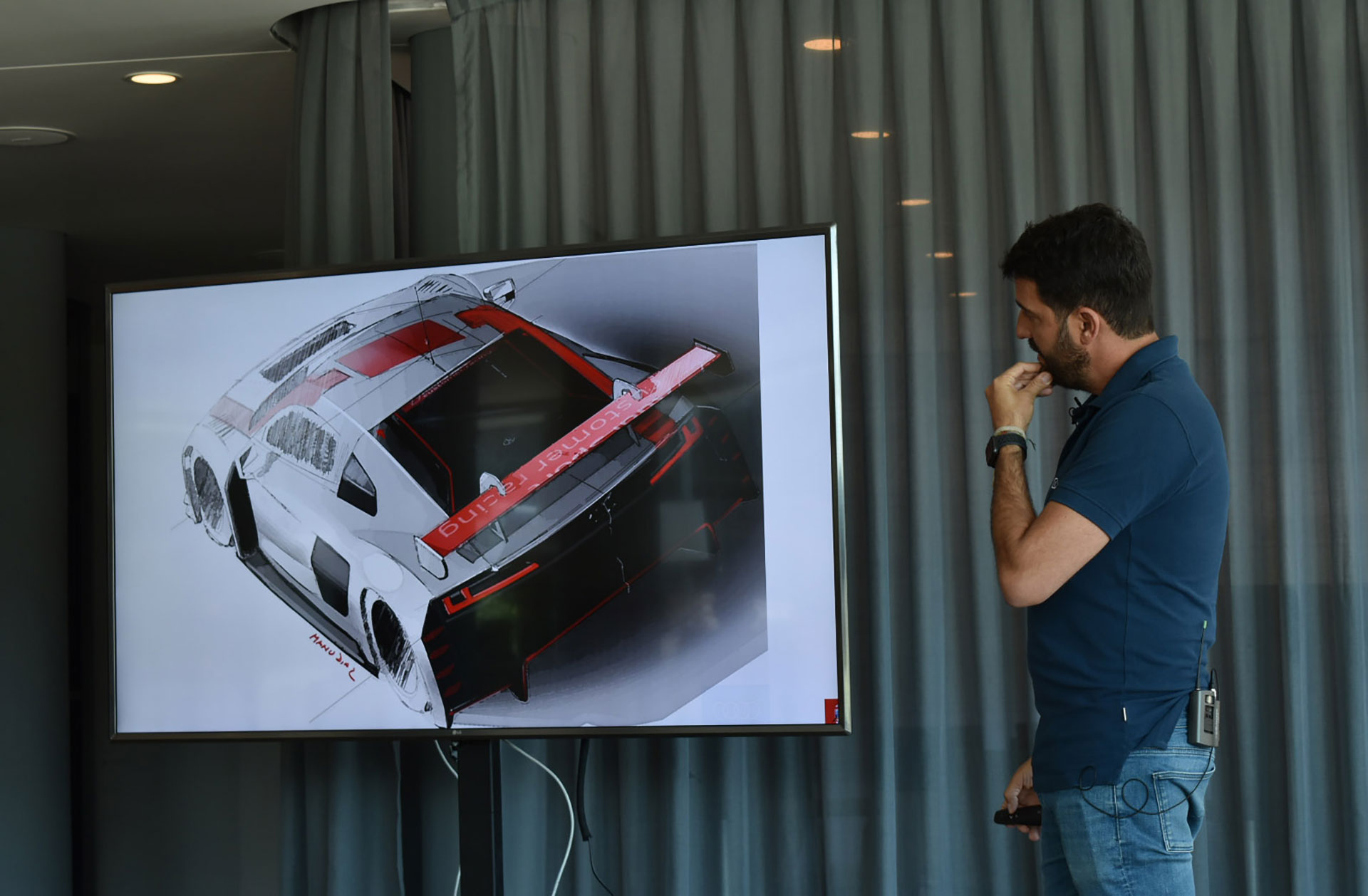 Juan Manuel Díaz diseñó varios autos de competición para Audi. Antes trabajó en Alfa Romeo. Aporta su mirada sobre la forma de la próxima generación de autos 