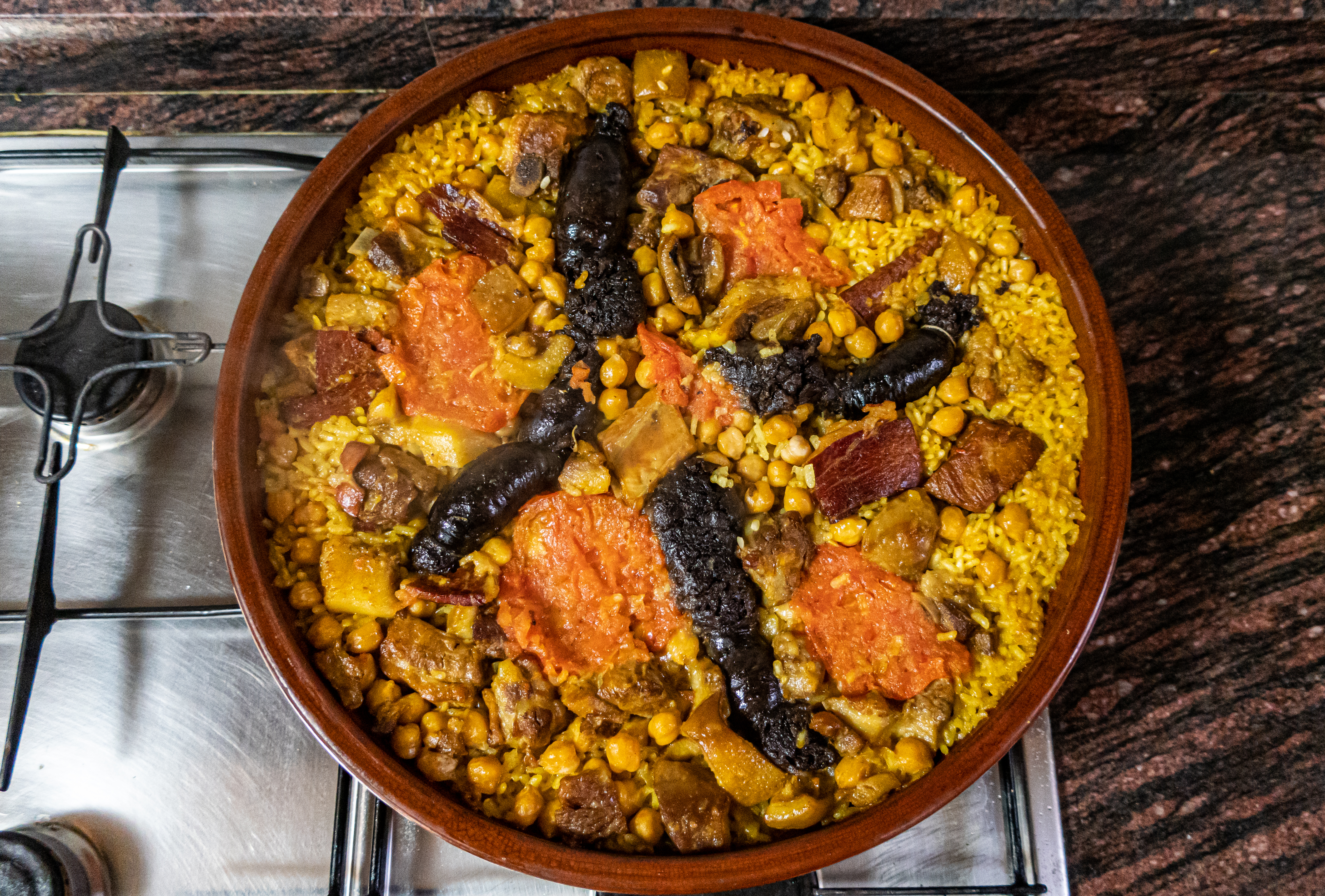 Receta de arroz al horno