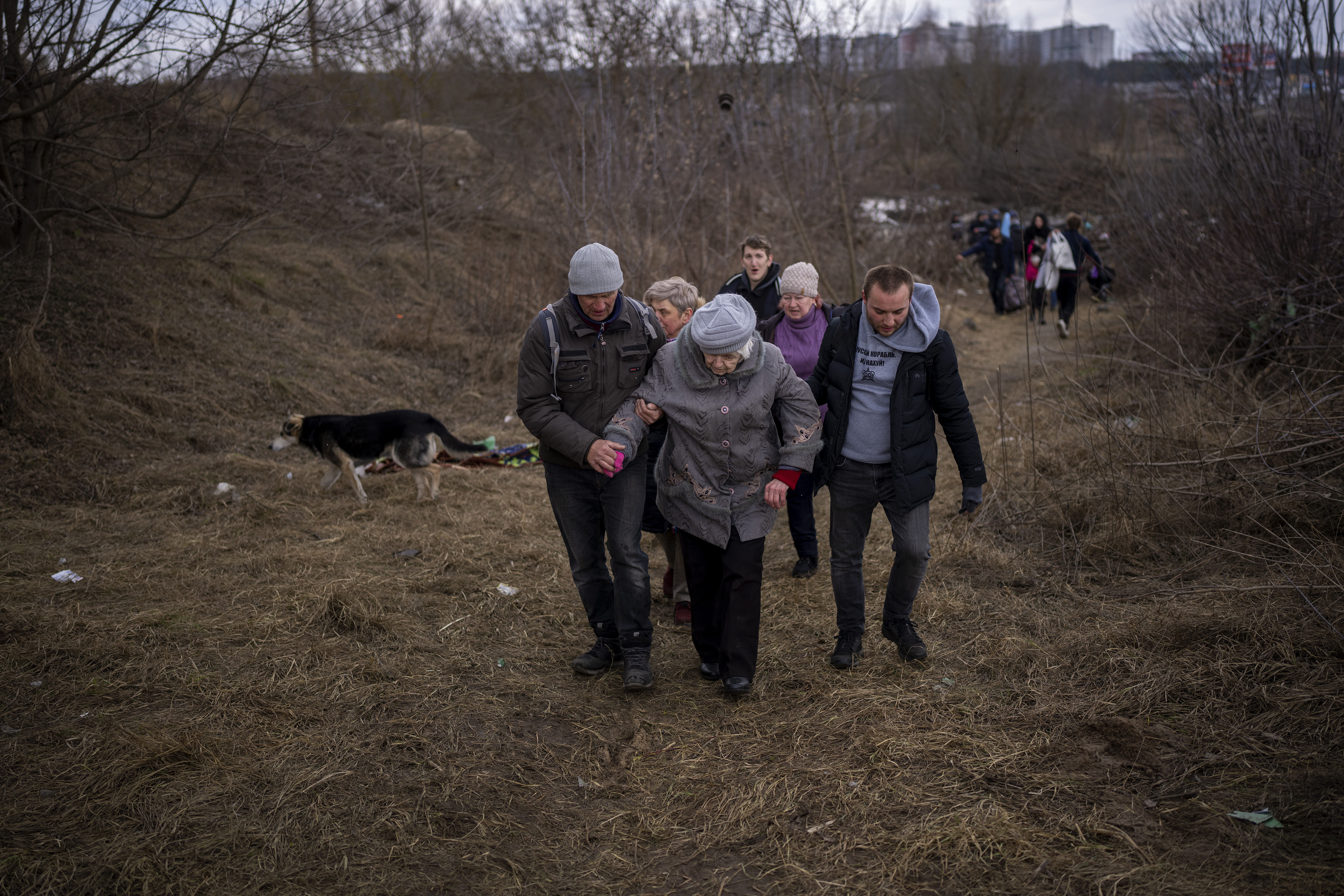 Crece el número de refugiados ucranianos en medio de la invasión de Rusia