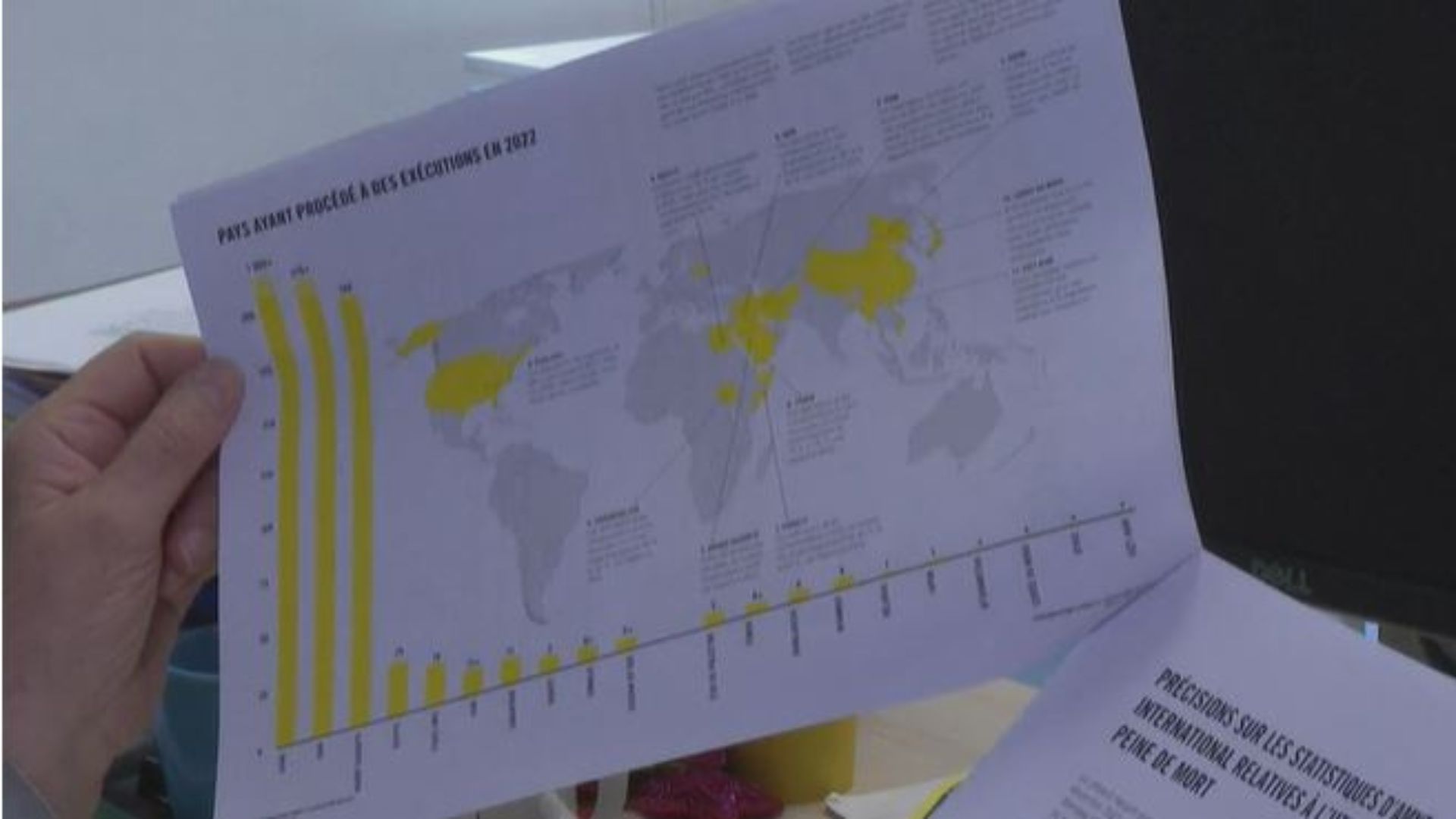 Cuáles son los países con más ejecuciones por pena de muerte según informe de Amnistía Internacional