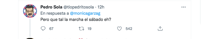Pedro Sola lanzó un incisivo comentario (Foto: Captura de pantalla/Twitter)