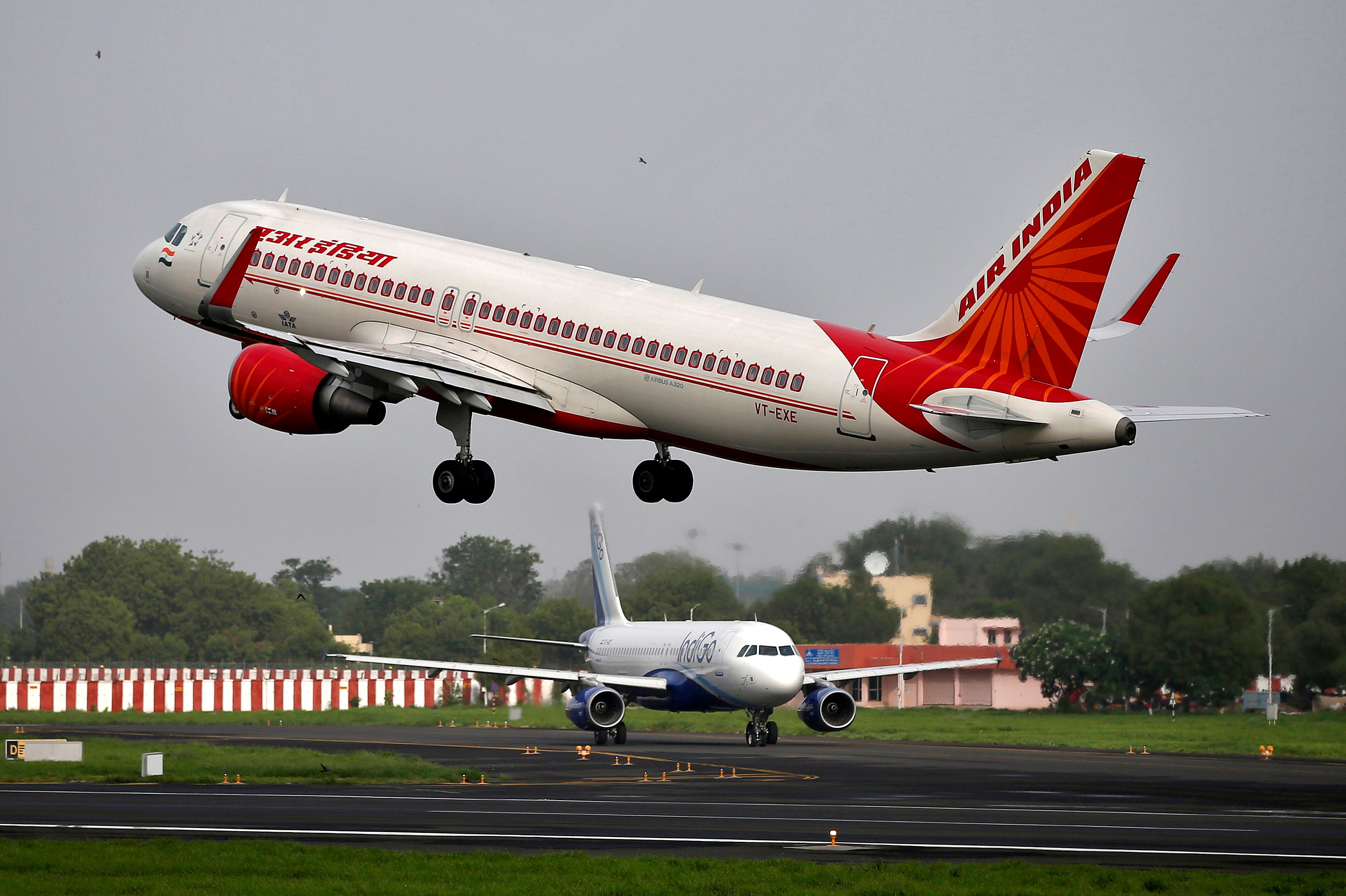 Un avión Airbus A320-200 de Air India (REUTERS/Amit Dave)