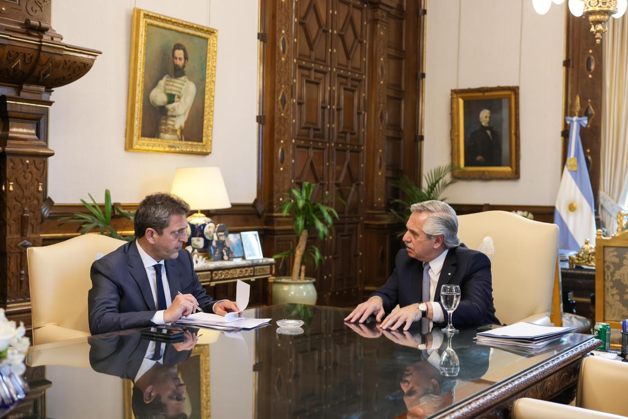 Sergio Massa cenó con Alberto Fernández y el Nobel de economía Joseph Stiglitz