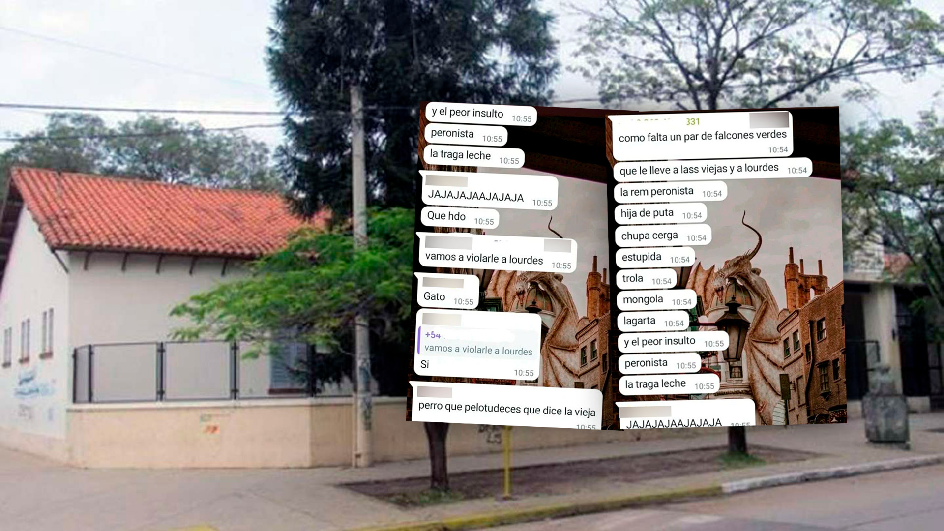 Los salvajes chats de alumnos de un secundario que amenazaron con