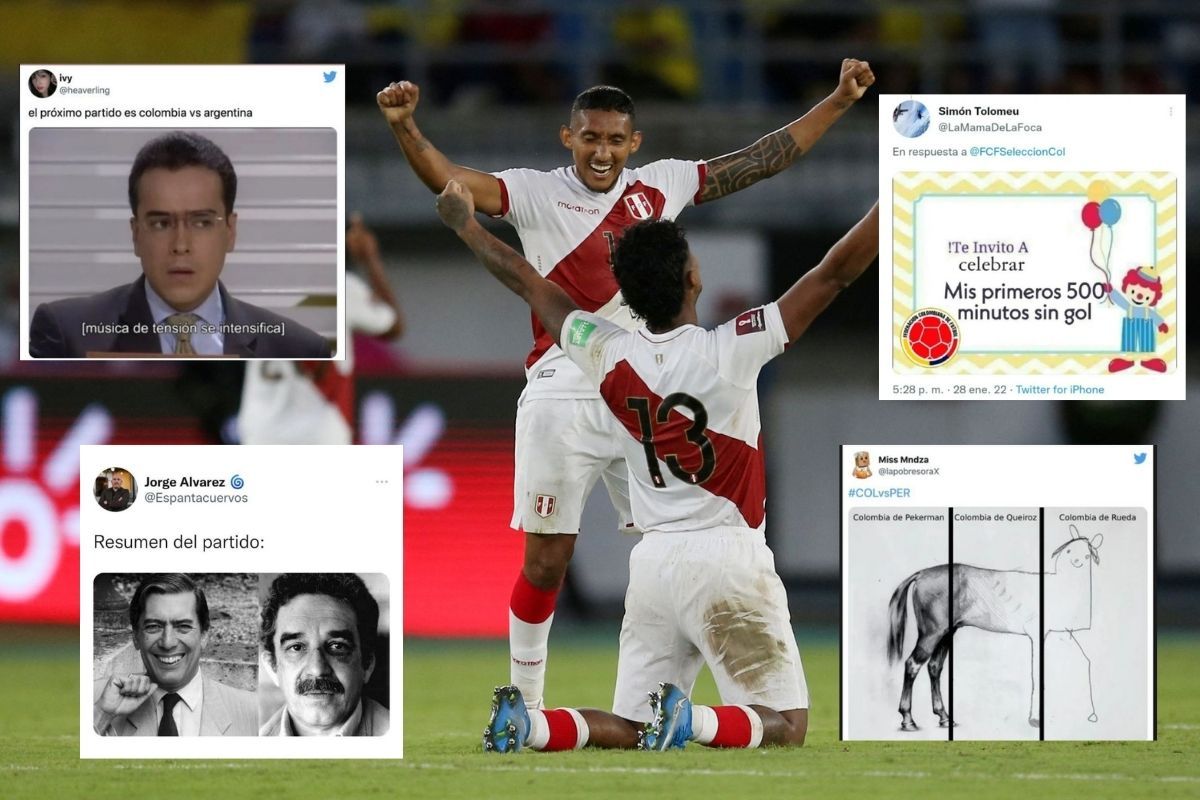 Memes colombianos tras la derrota en Barranquilla ante la selección peruana.