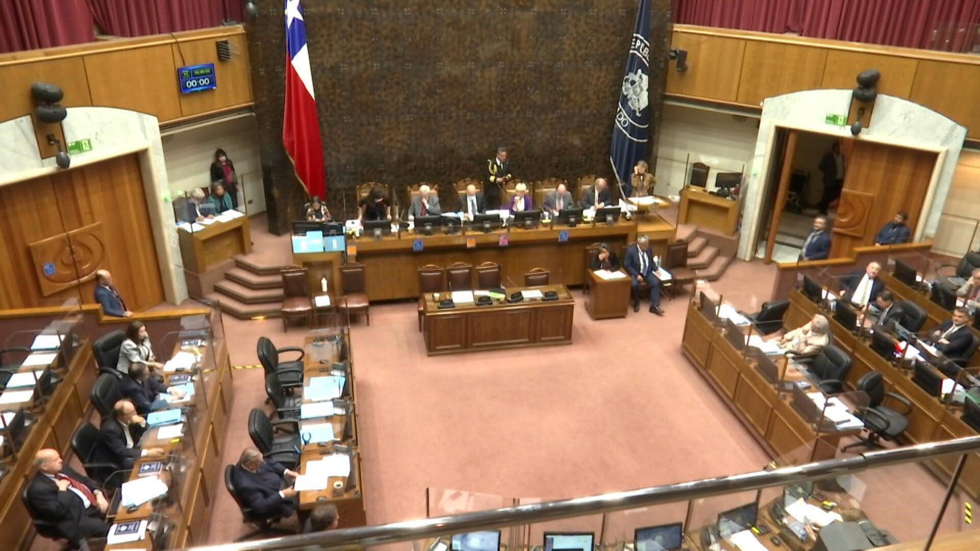 Senado chileno. AFP