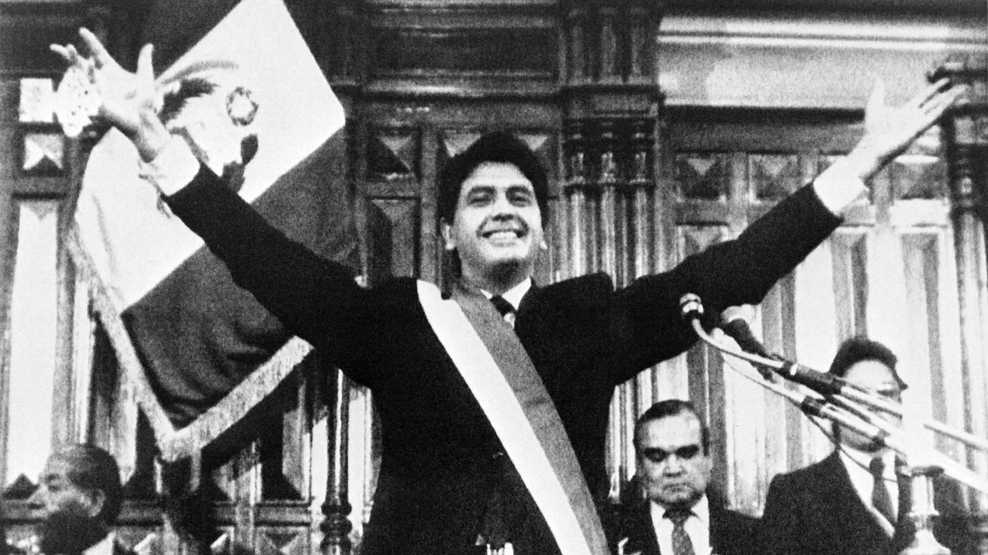 Julio de 1985: Alan García asume como presidente del Perú. Según la CIA, junto a la Cuba de Fidel Castro, era el factor que más inquietaba a EEUU en América Latina. Venezuela jugaba entonces un rol estabilizador (AFP)