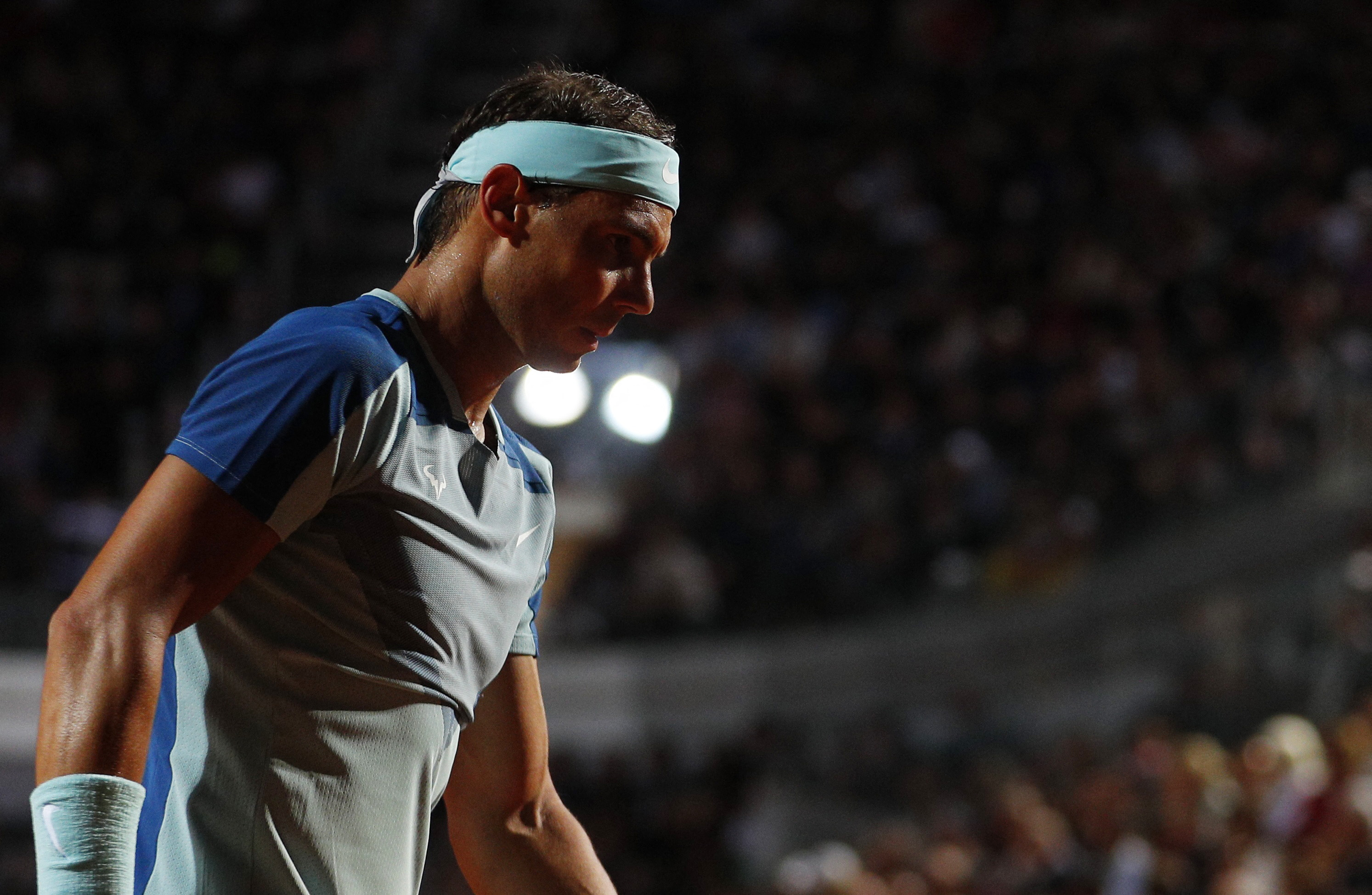 Rafael Nadal puso en duda su presencia en Roland Garros (Reuters)