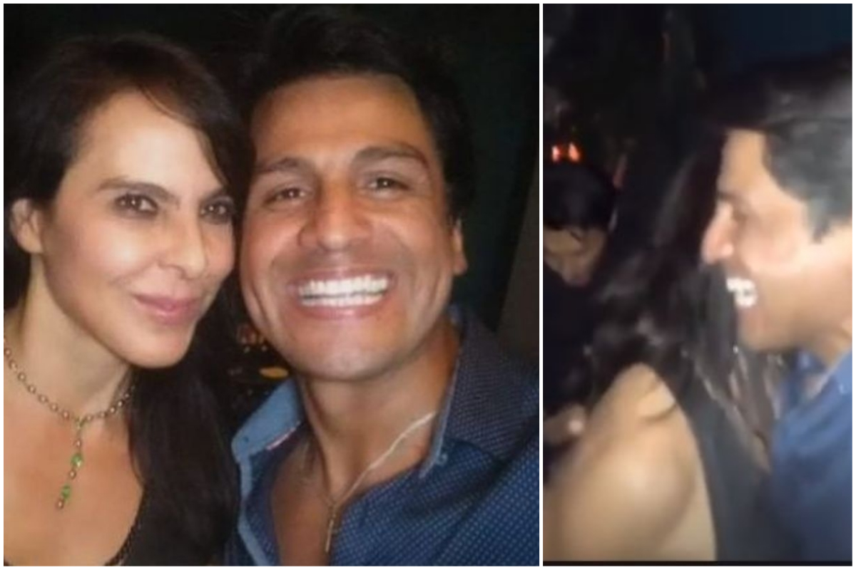 Gerardo Zamora y Kate del Castillo se divierten en el cumpleaños de la actriz