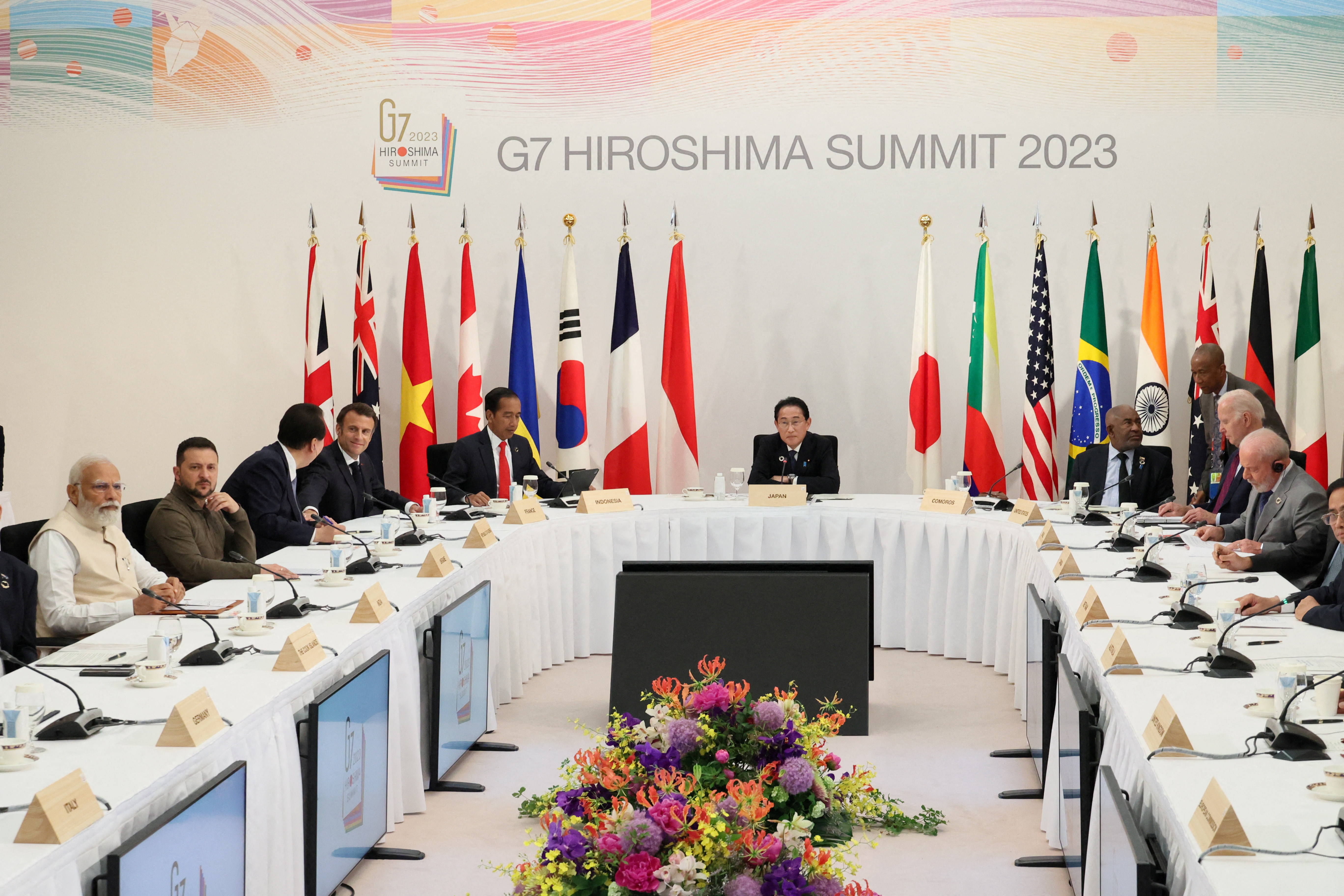 El G7 reiteró su condena a las acciones de Rusia y sus aliados (REUTERS)