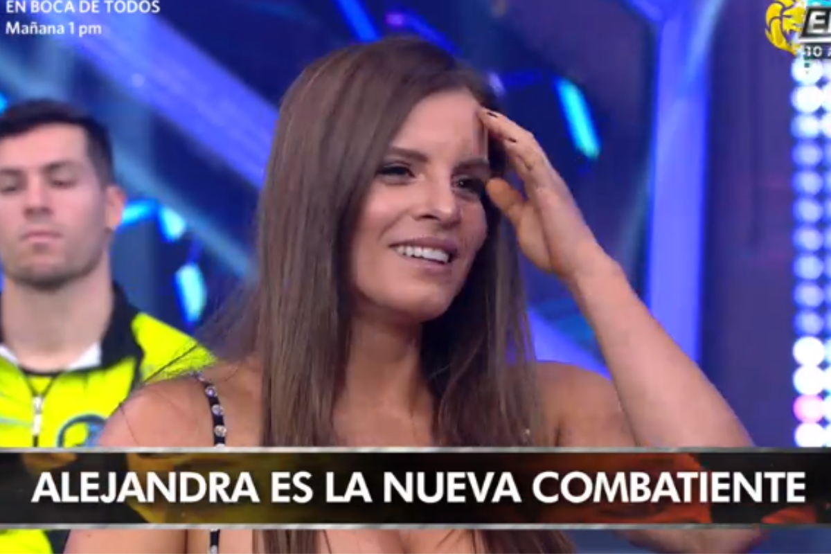 Alejandra Baigorria regresó a Esto es Guerra y será combatiente. (Foto: Captura TV)