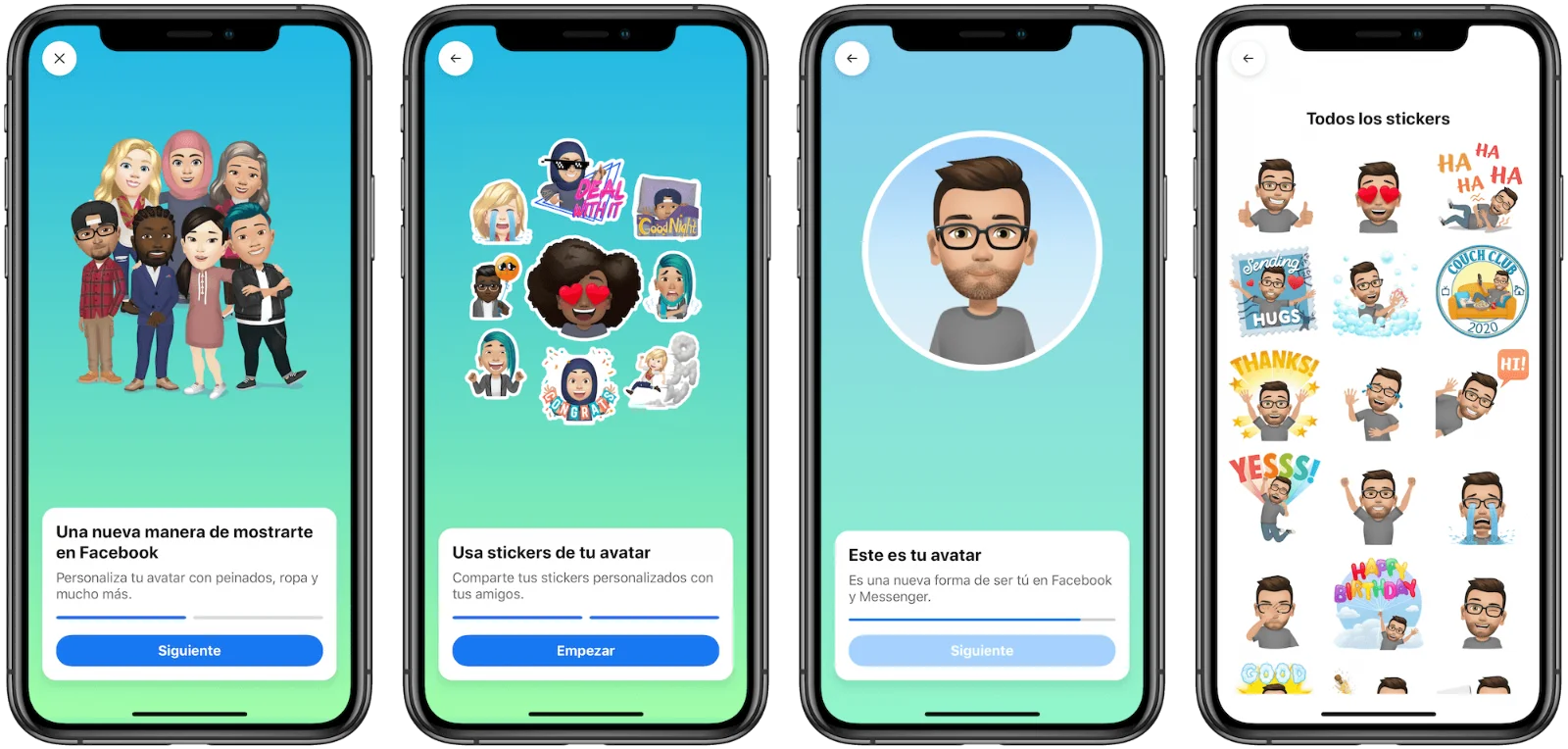 Avatar en Facebook Messenger. (foto: iPadizate)