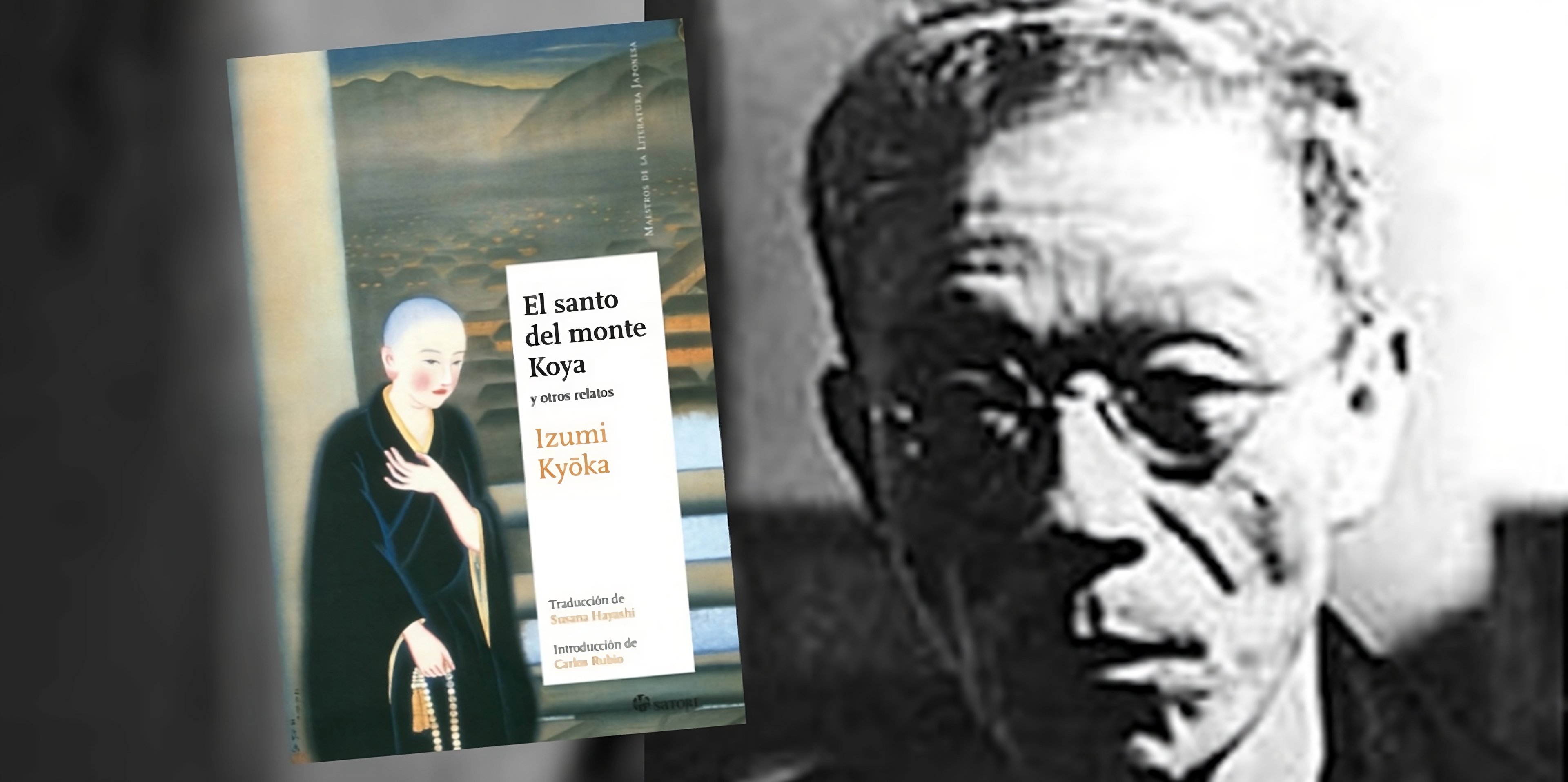 Izumi Kyoka, considerado por muchos el Edgar Allan Poe de Japón, autor de "El santo del monte Koya".
