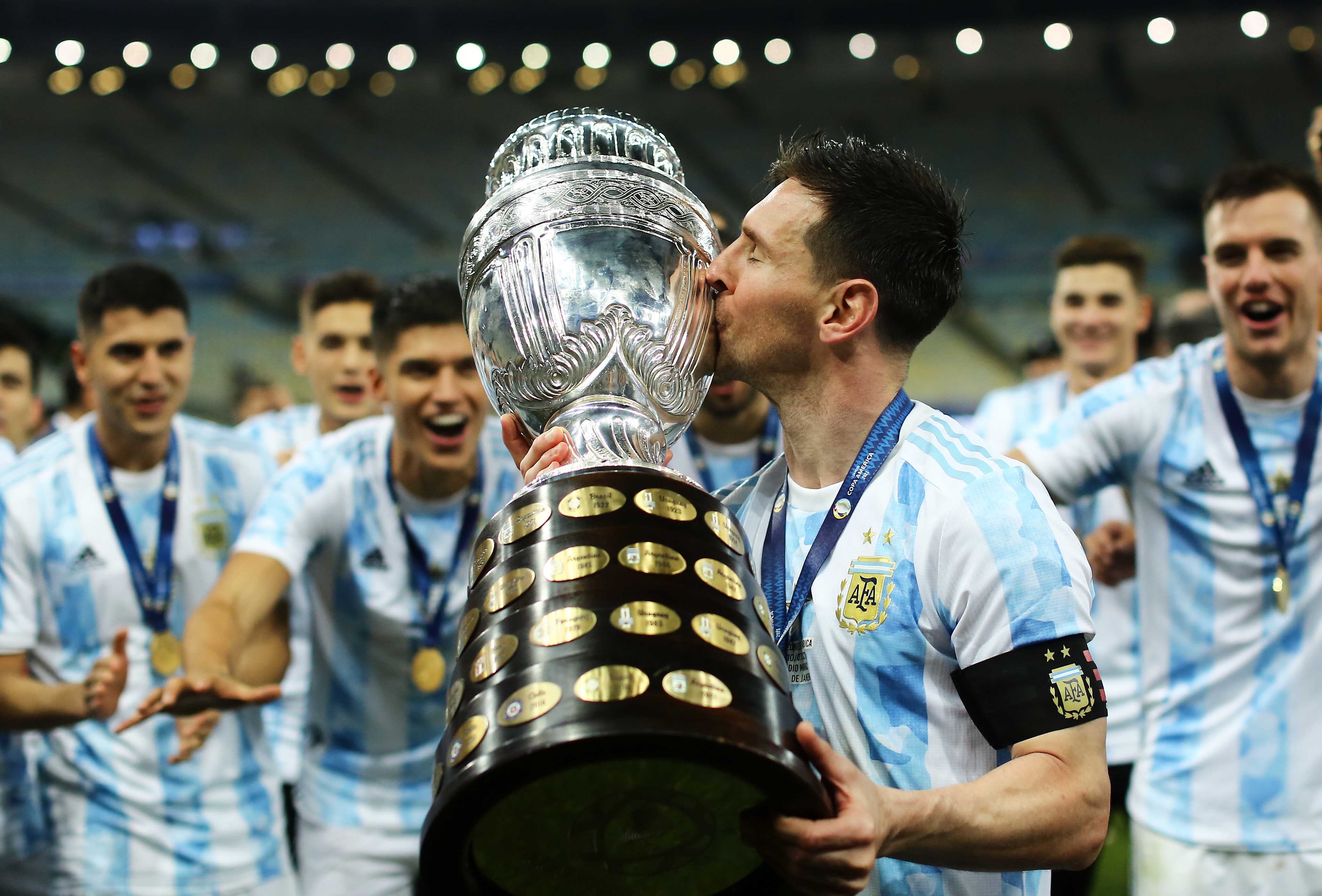Lionel Messi se consagró campeón de la Copa América con Argentina (Foto: FotoBaires)