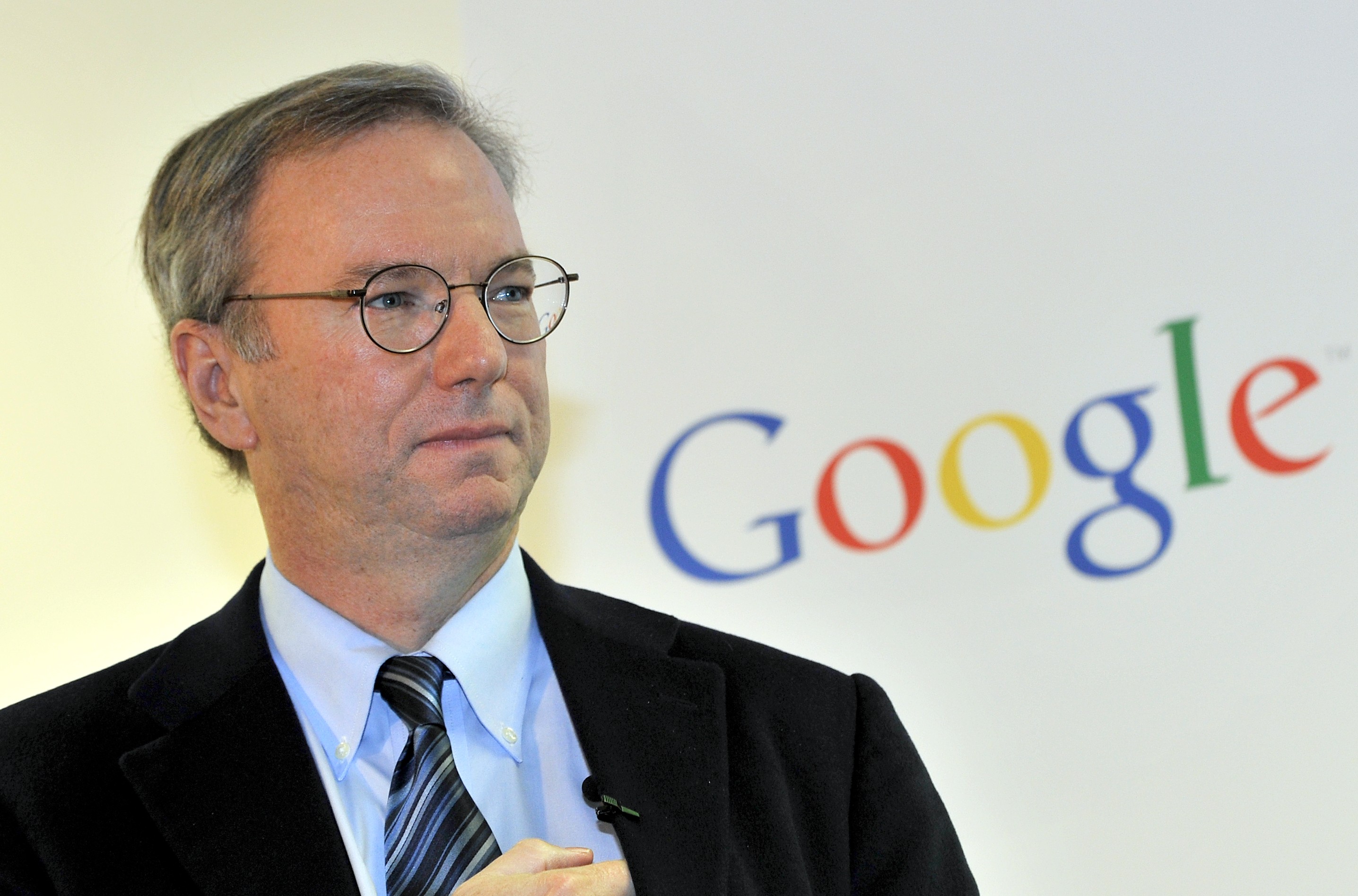 Eric Schmidt, director ejecutivo de Google desde 2001 hasta 2011.
