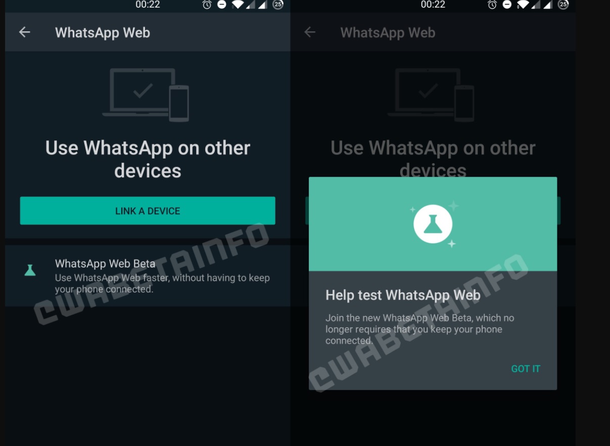 Así se podrá acceder a la versión beta para WhatsApp web (WABetainfo)