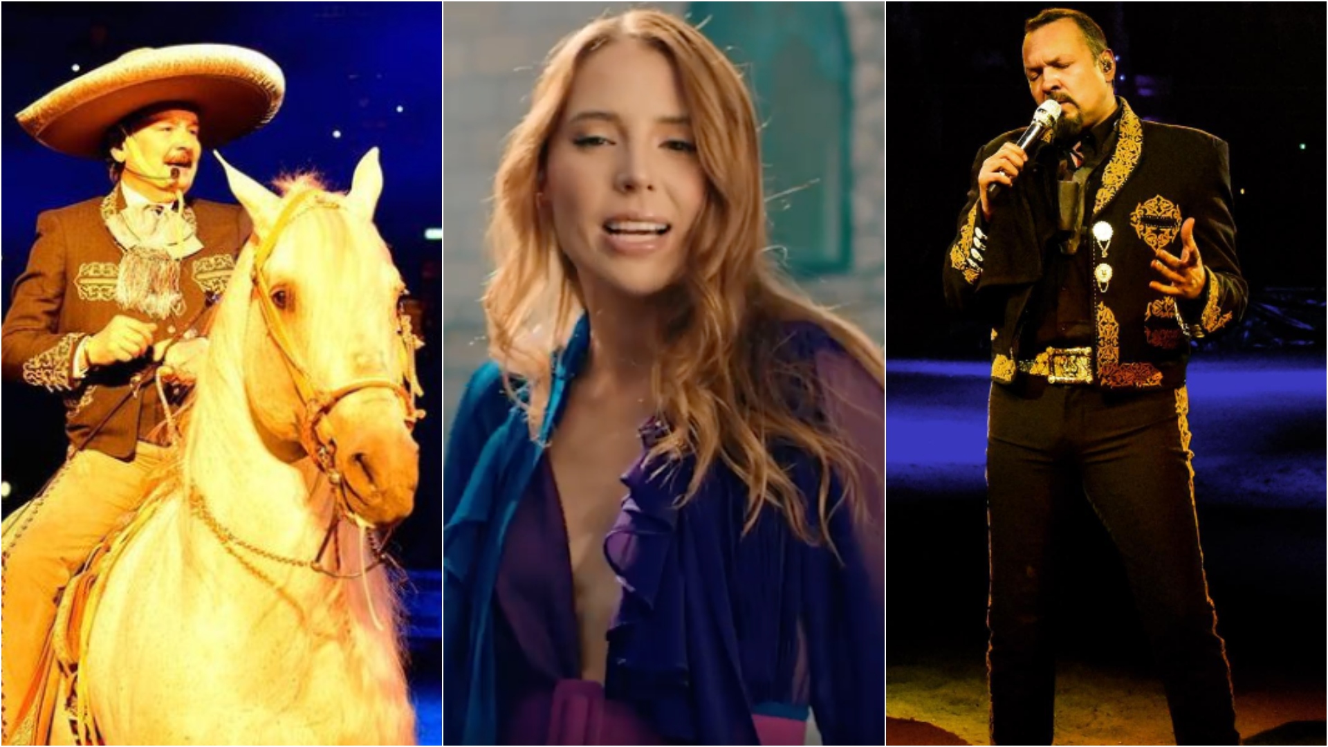 Majo Aguilar described Antonio and Pepe Aguilar as traditionalists: “It's  funny because they are very educated minds” - Infobae
