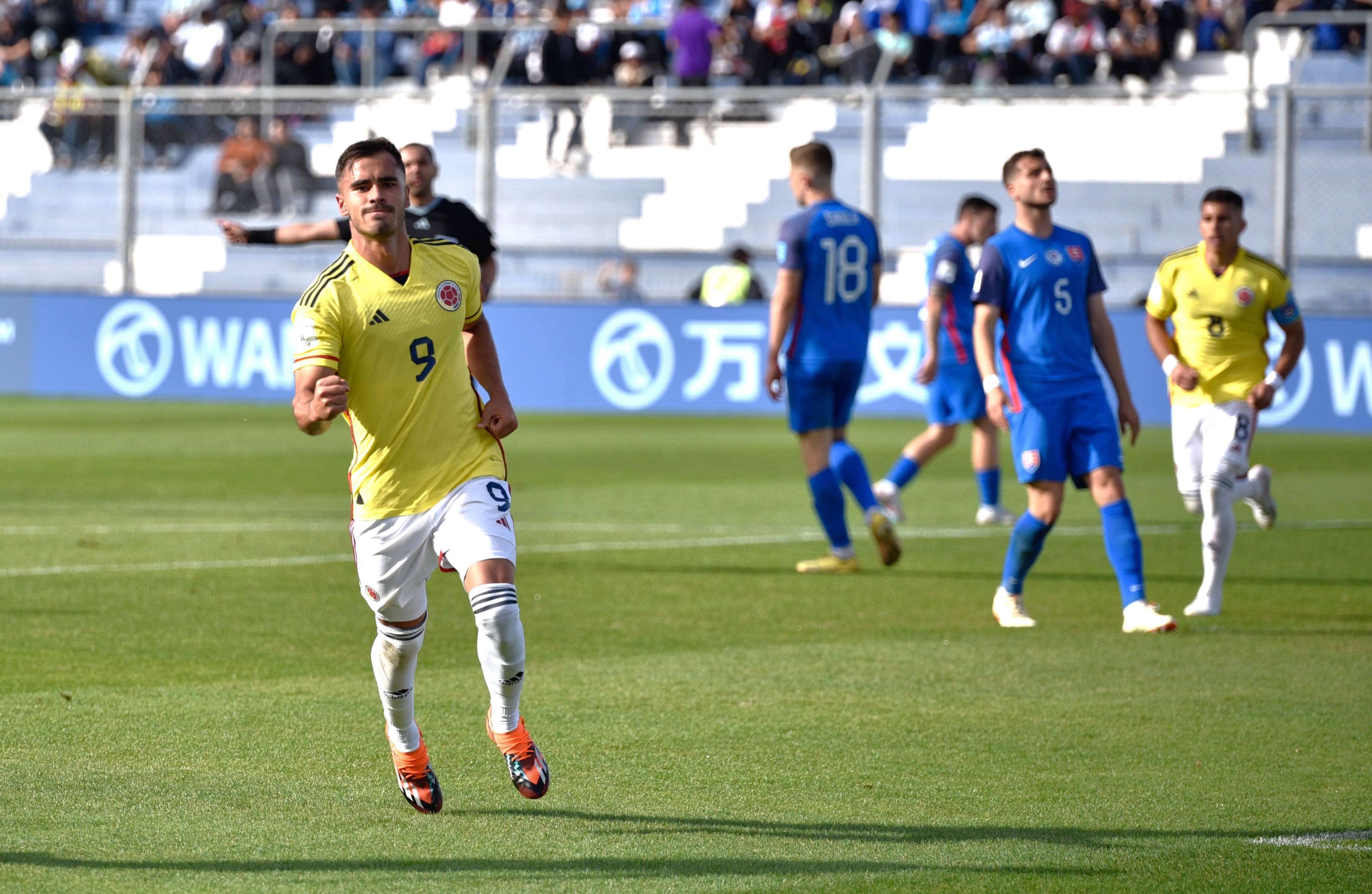 La emotiva publicación de la FIFA tras el doblete de Tomás Ángel con la selección Colombia sub-20