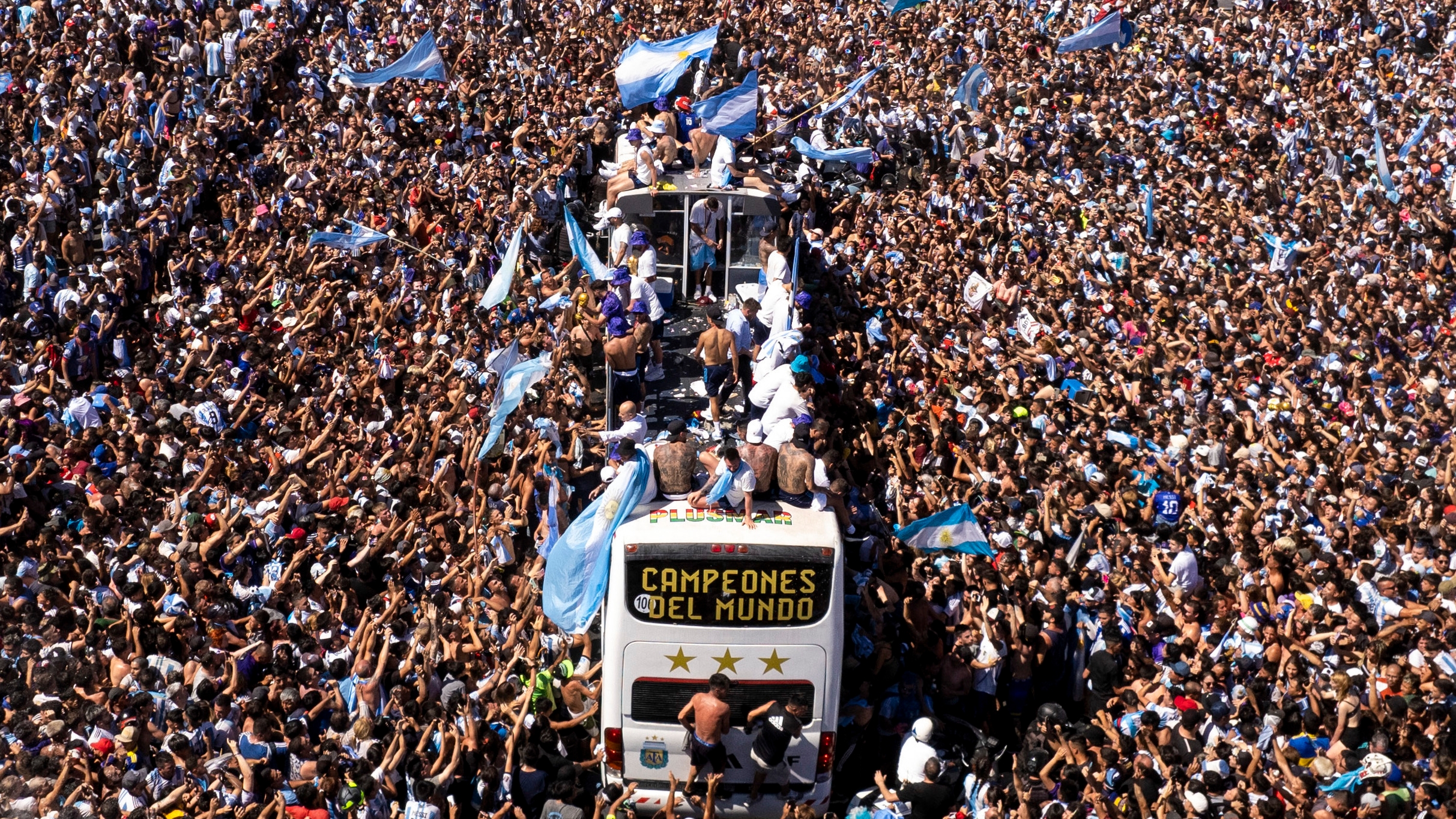 Argentina campeón: secretos de un festejo histórico y un operativo que bordeó el desastre - Infobae