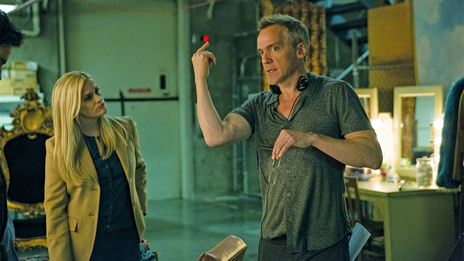 Jean-Marc Vallée junto a Reese Witherspoon