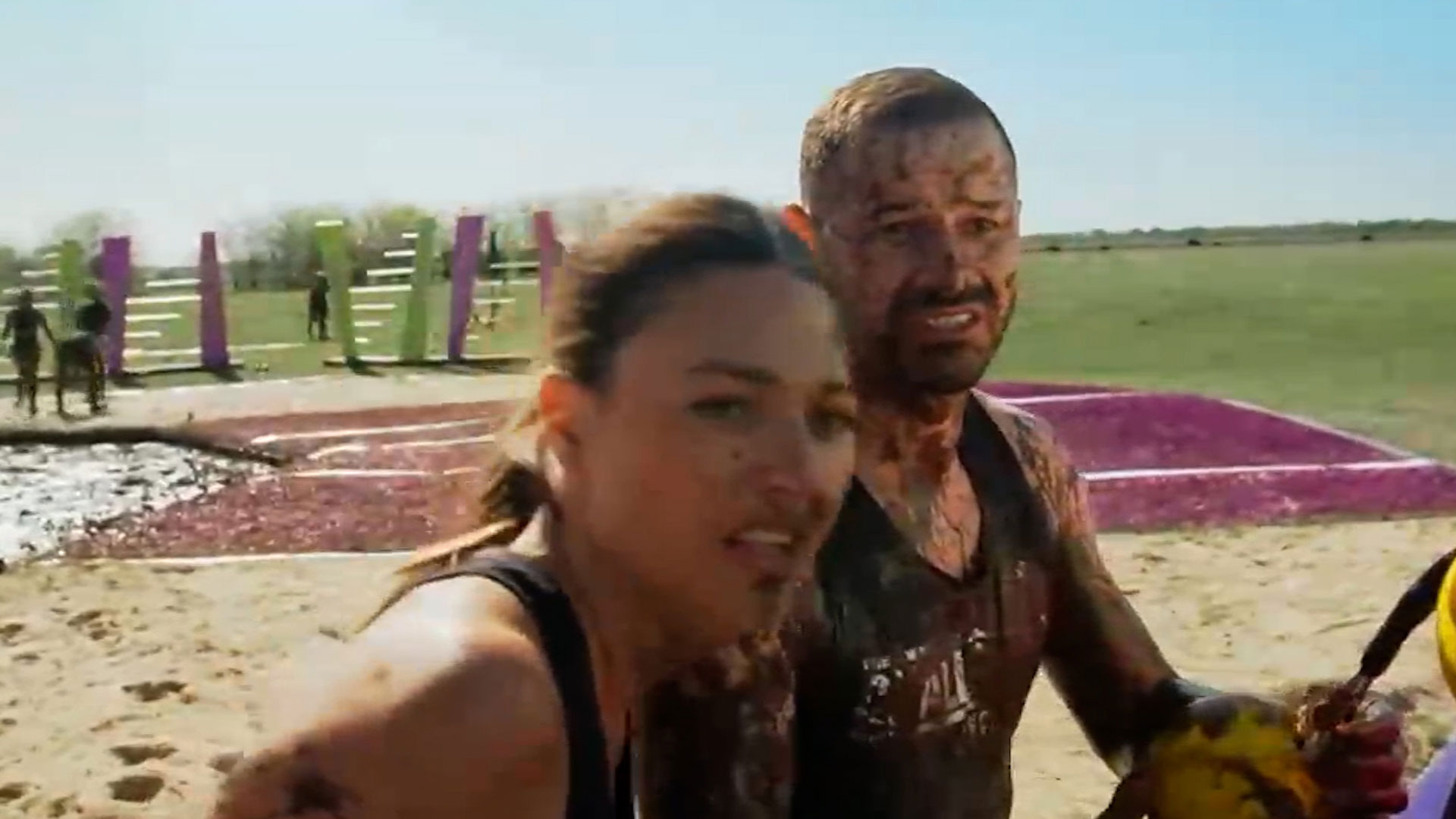 Jujuy Jiménez y Rodrigo Mora en The Challenge Argentina