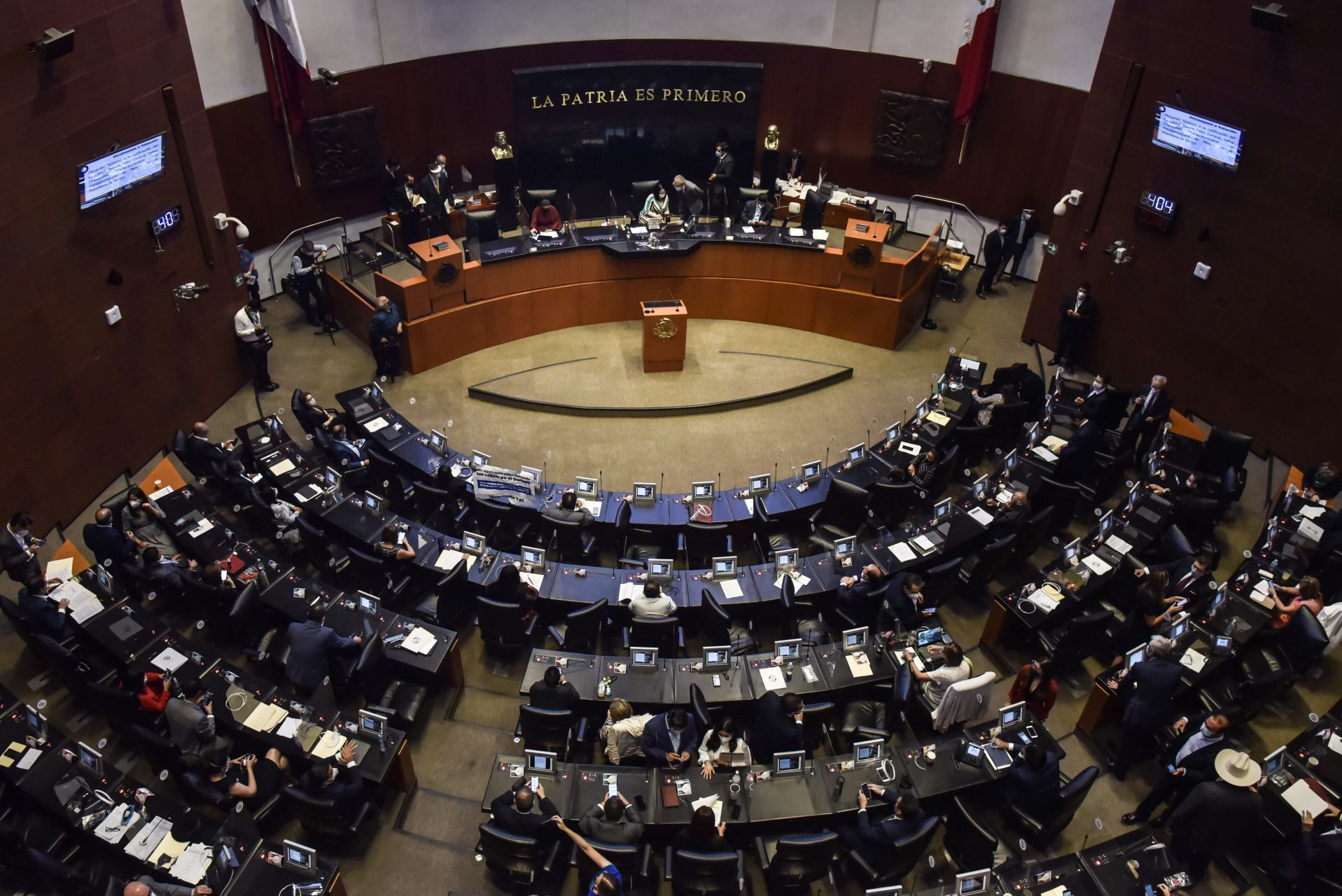 Imagen del Senado de la República (Foto: MARIO JASSO /CUARTOSCURO)