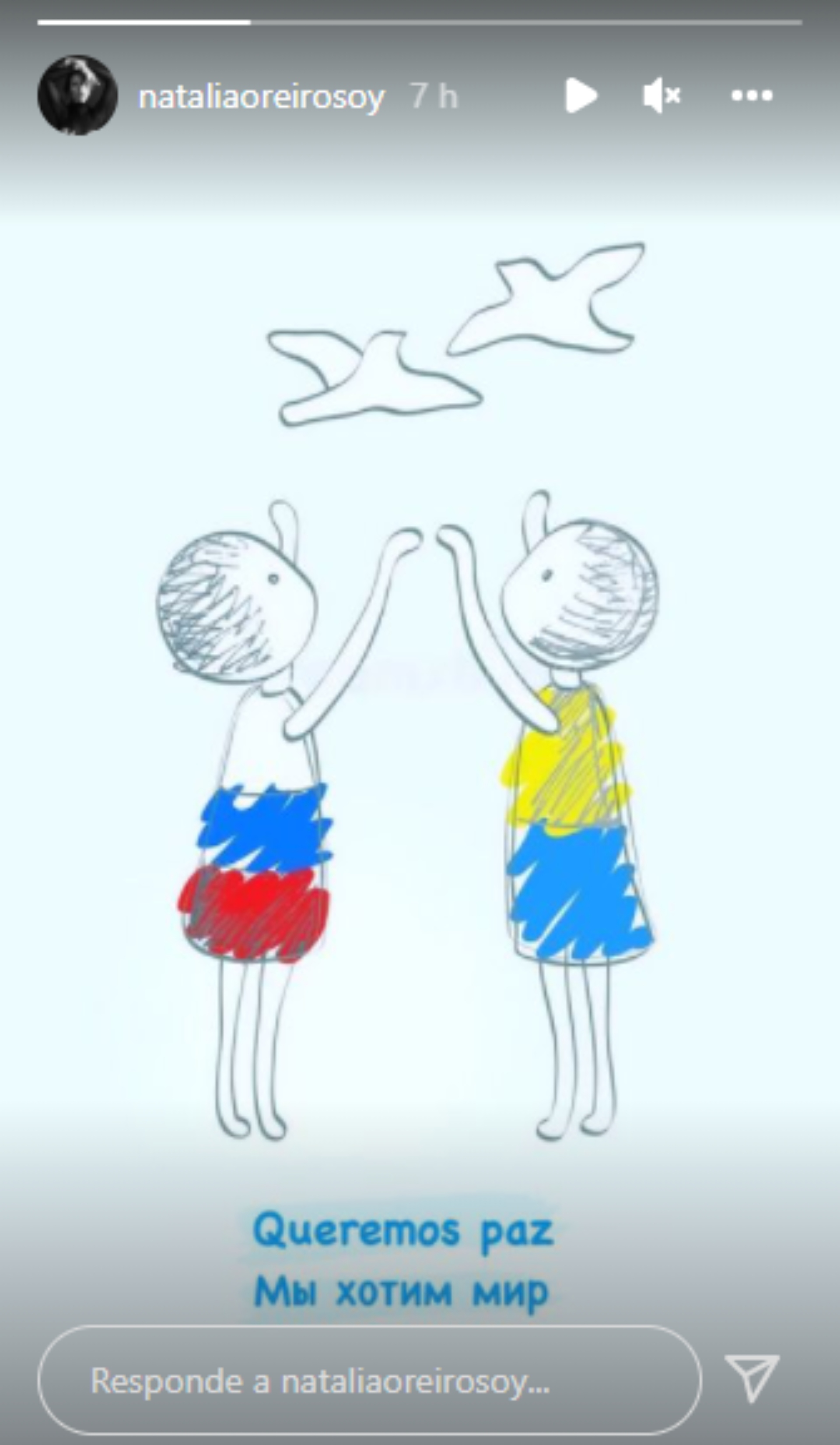 El contundente mensaje de Natalia Oreiro en medio de la invasión de Rusia a  Ucrania - Infobae