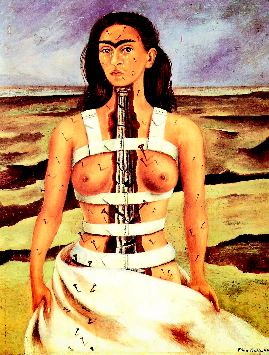 "La columna rota", de Frida Kahlo