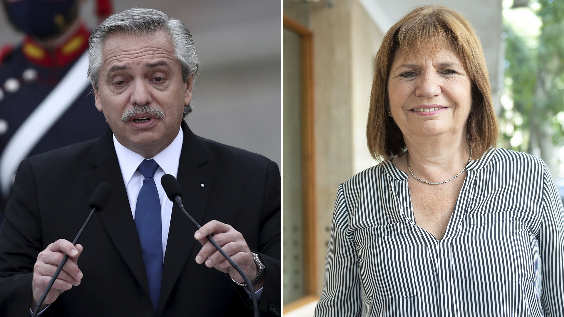 Alberto Fernandez - Patricia Bullrich