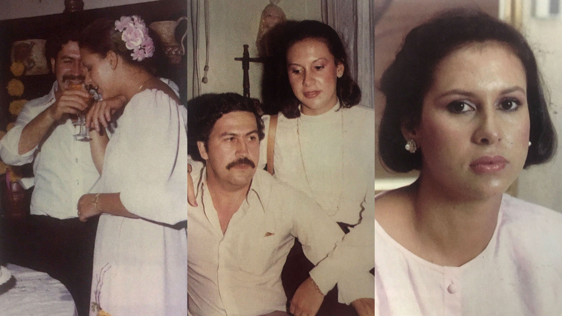 En el libro la viuda de Escobar decidió publicar fotos de su familia (Victo...