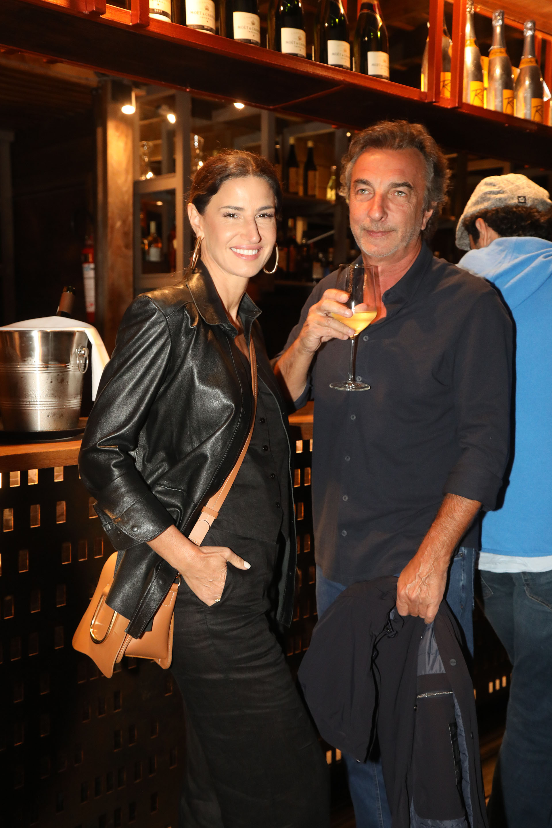 Julia Tonconogy junto al empresario Ángelo Calcaterra 