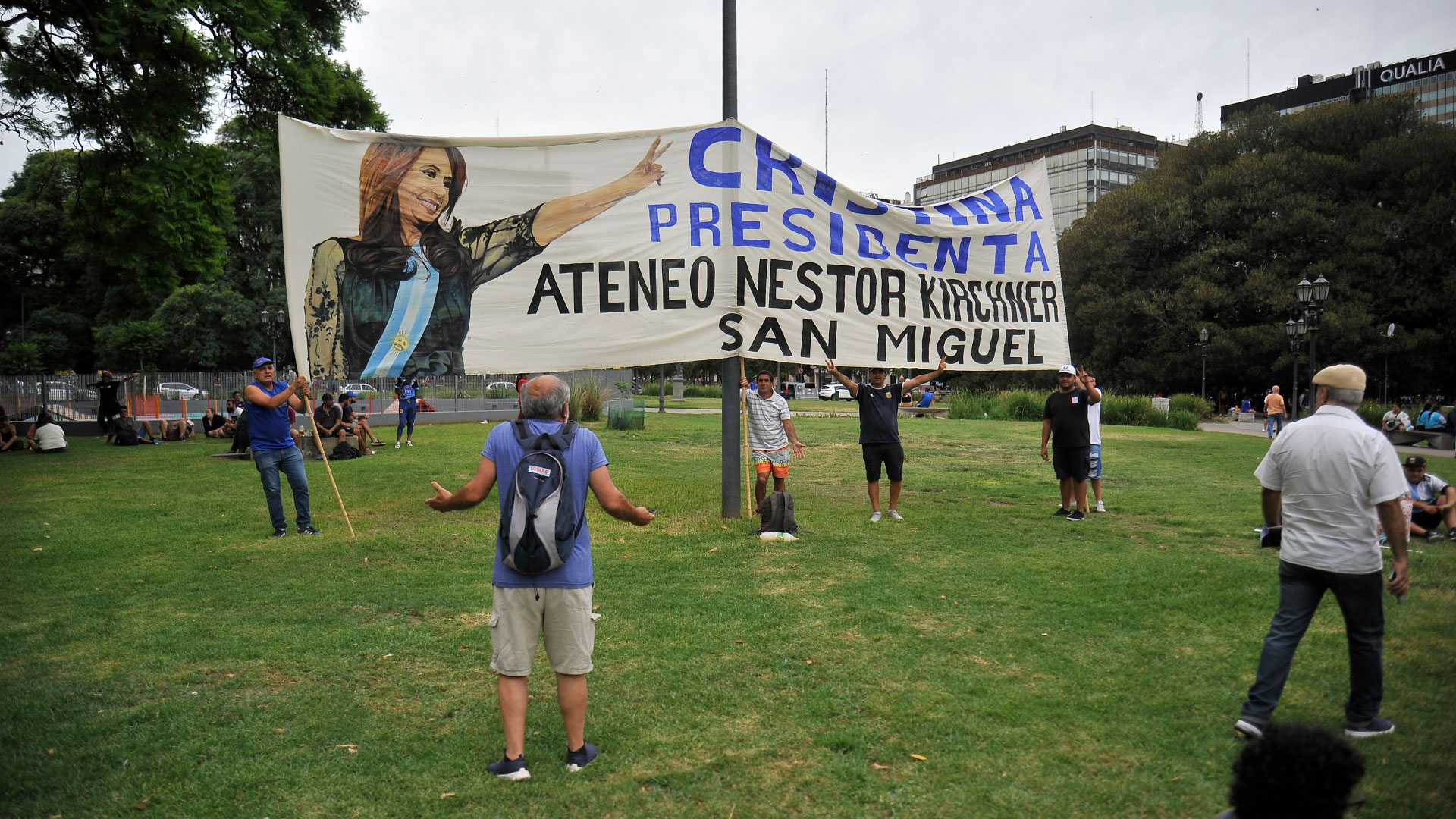 Todos los reclamos fueron a favor de Cristina Kirchner