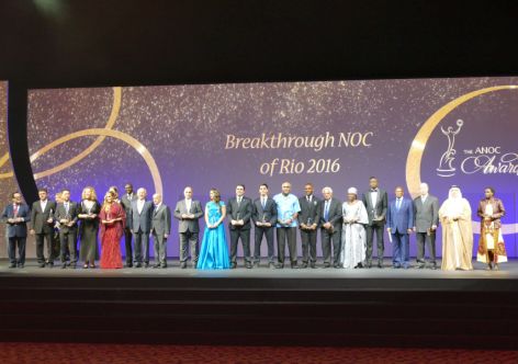 ANOC Awards Bring Out Olympic Stars