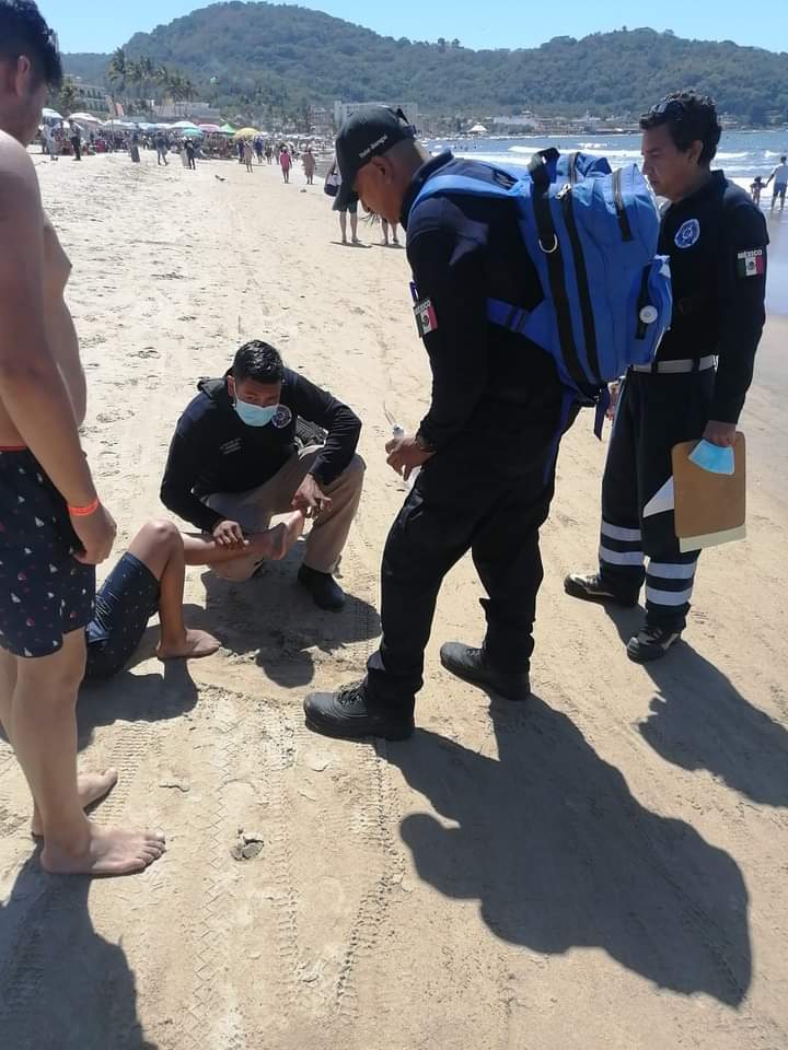 Alerta en Nayarit! 165 bañistas fueron mordidos por pez morena - Infobae