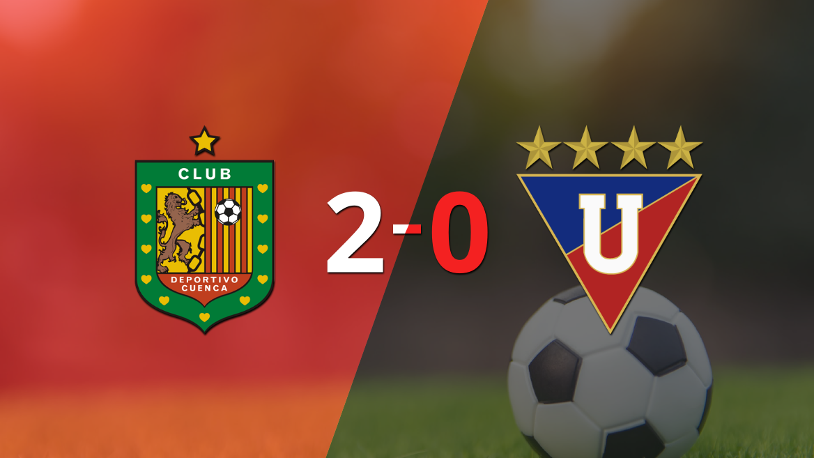 Sólido triunfo de Deportivo Cuenca por 2-0 frente a Liga de Quito