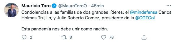 Trino de Mauricio Toro.