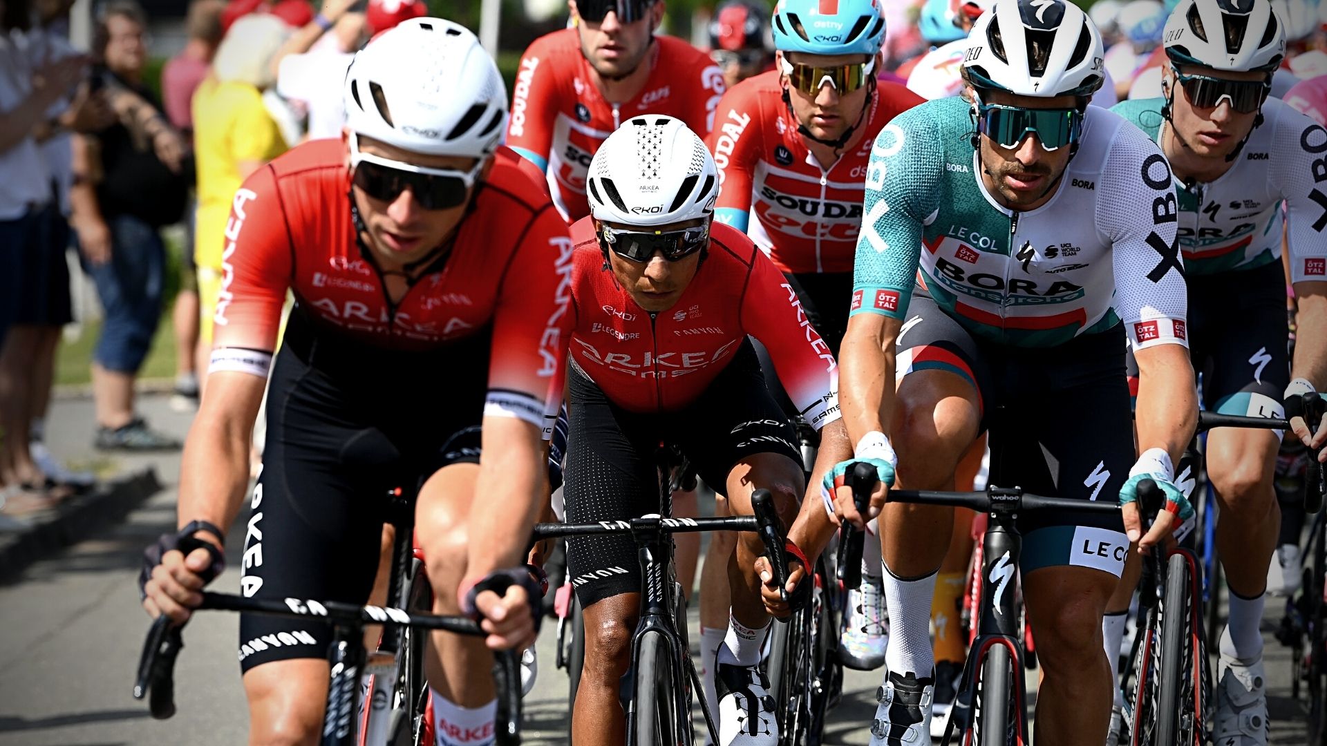 Tras la cuarta etapa del Tour de Francia, Nairo Quintana se mostró satisfecho y Rigoberto Urán advirtió sobre la siguiente jornada