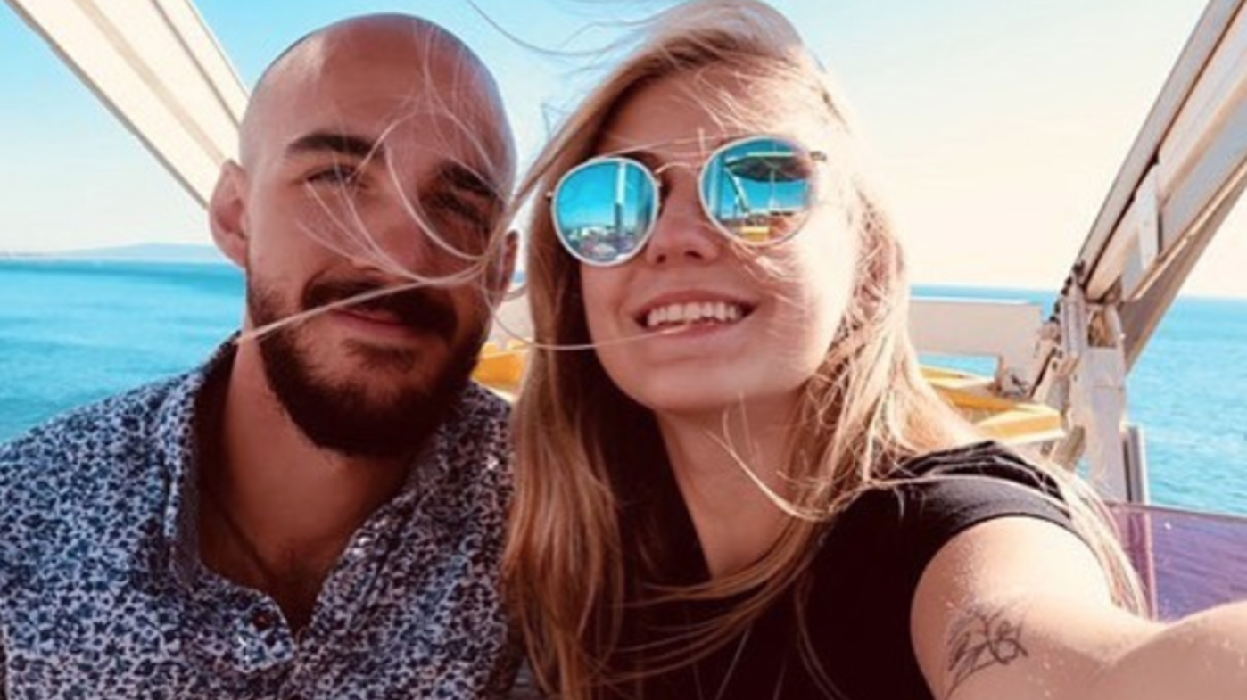 Gabby Petito y Brian Laundrie durante su último viaje juntos (Instagram Gabby Petito)