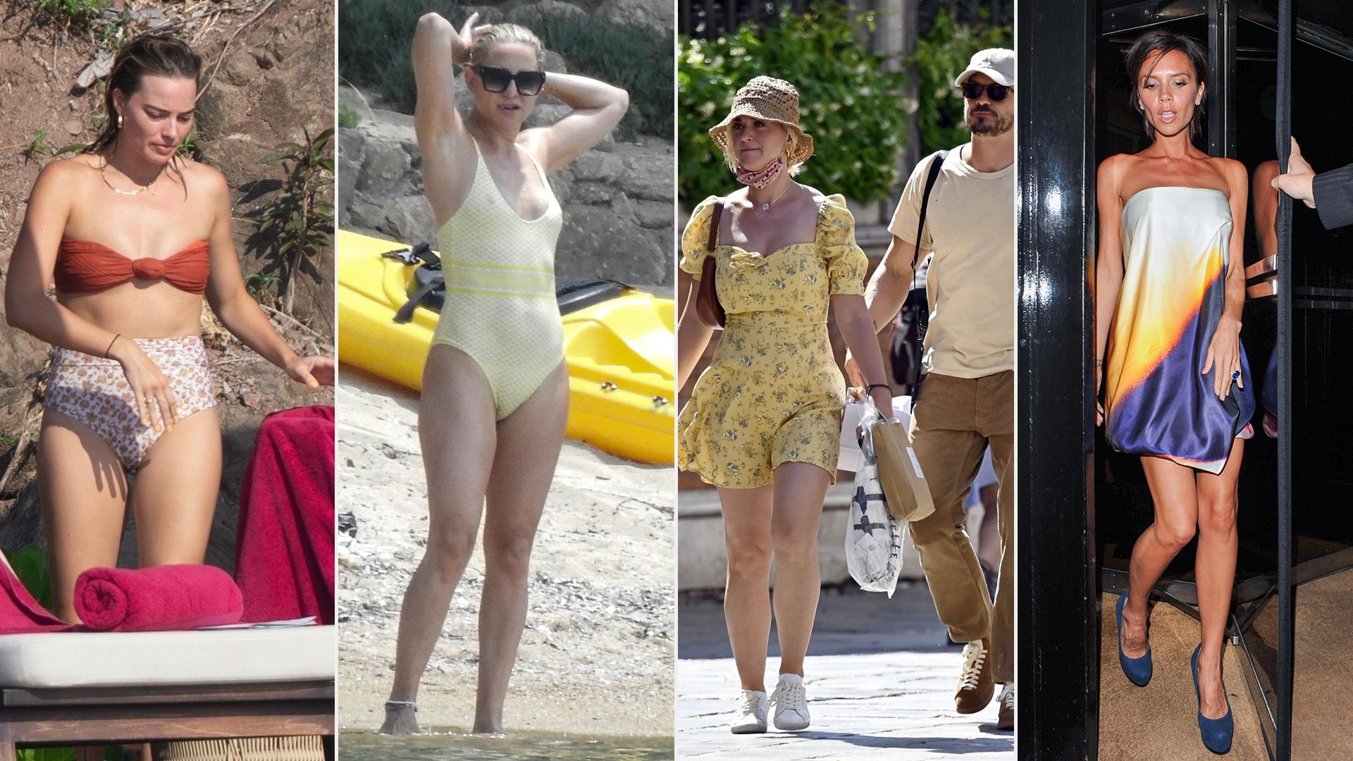 Margot Robbie se fue a México de vacaciones, Victoria Beckham asistió a un evento en Inglaterra: celebrities en un click