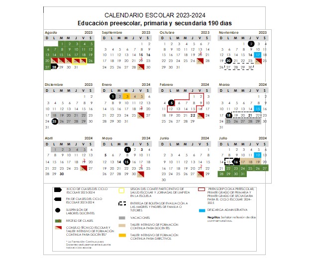 El calendario presentado aún no es el oficial (Foto: CONAMER)