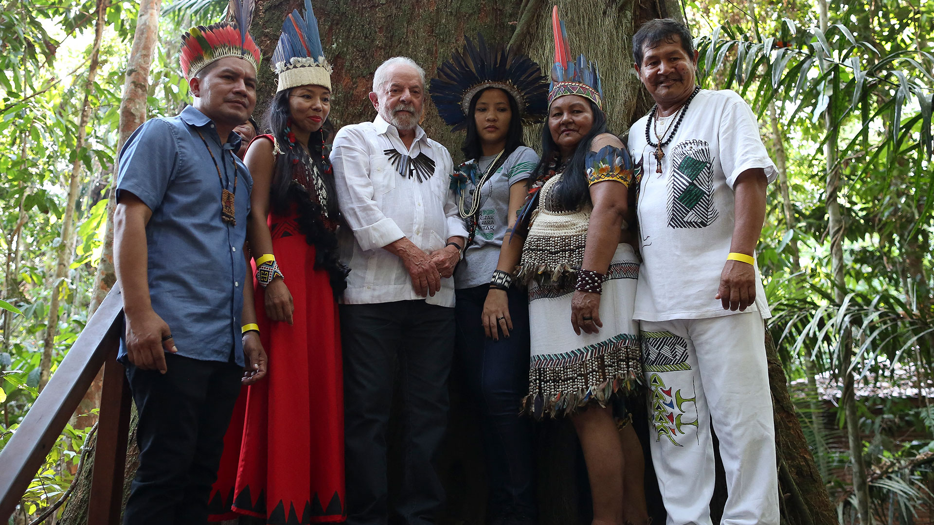 Lula cumplió este miércoles agenda en la ciudad amazónica de Manaus (AFP)