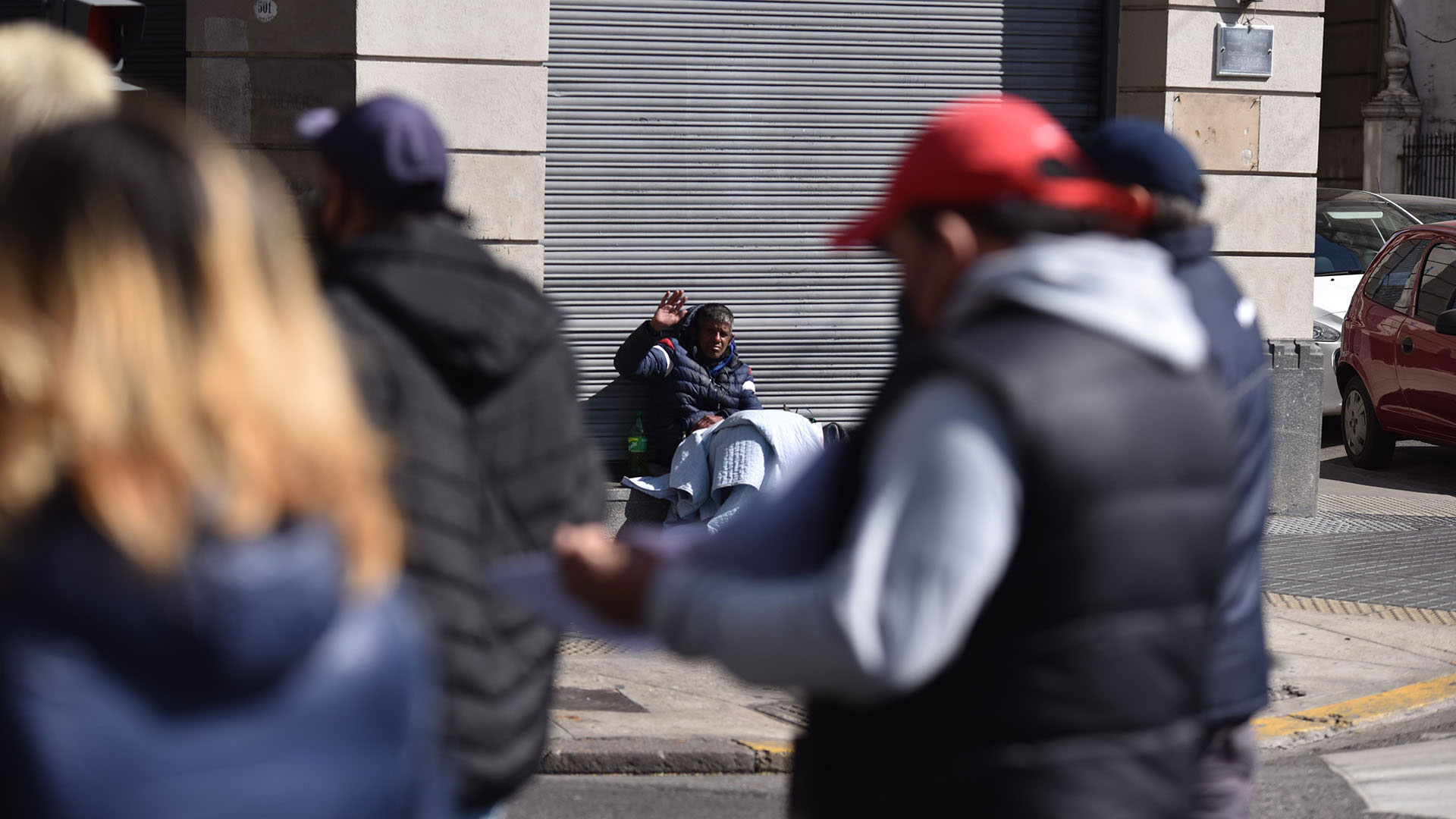 La marcha se extendió hasta después de mediodía
